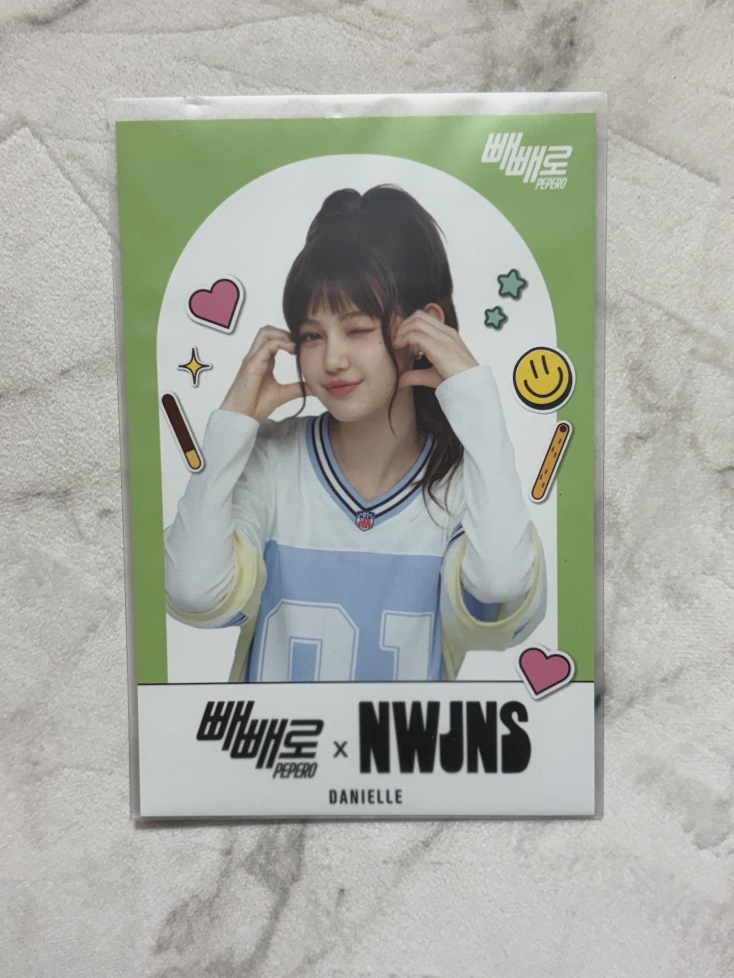 Pepero danielle 明信片