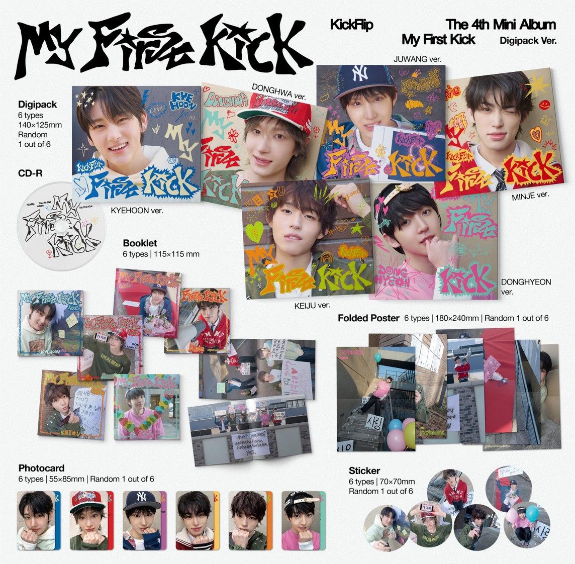 非現）迷四東玹單封+MS拇指卡 | My first kick