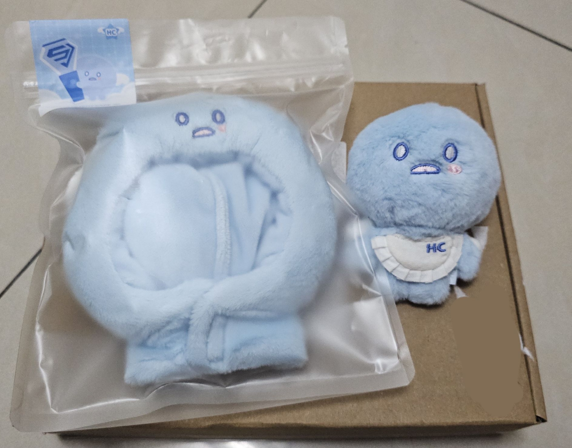 SuperJunior希澈10cm娃+手燈套