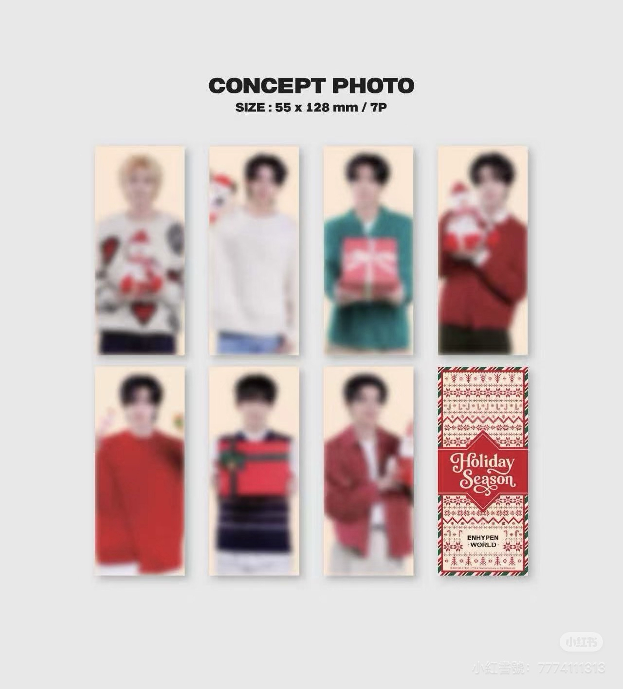 梁禎元聖誕盒子僅拆有碼