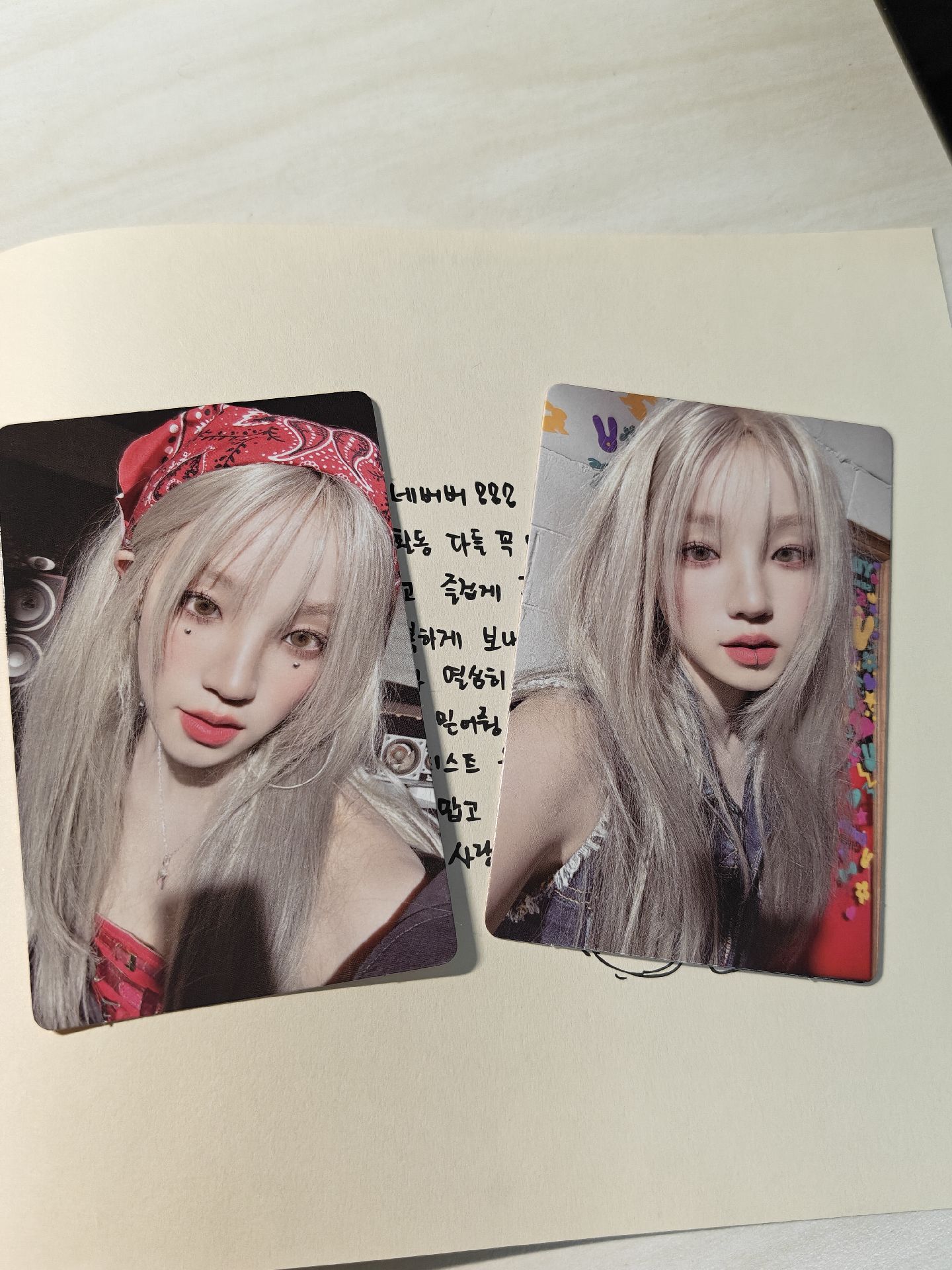 YUQ1 專輯卡 YUQI star ver 專卡（兩張不拆）