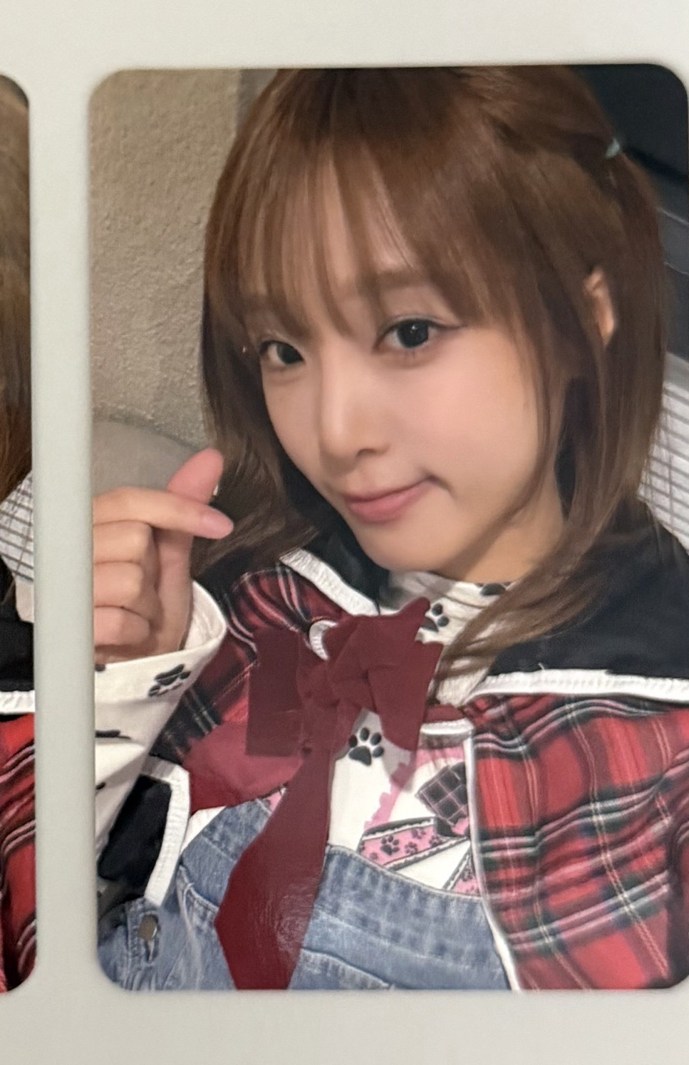 比小心（右邊）