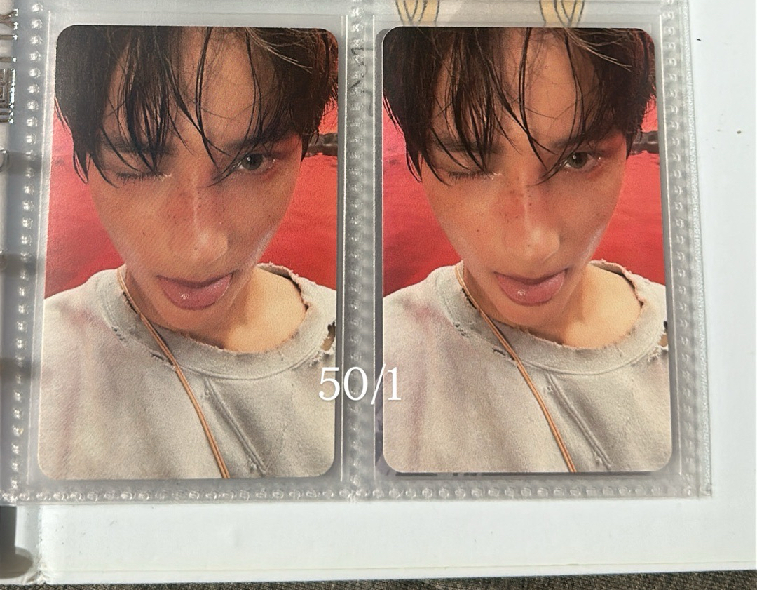 正四 專輯卡 Afterglow ver.