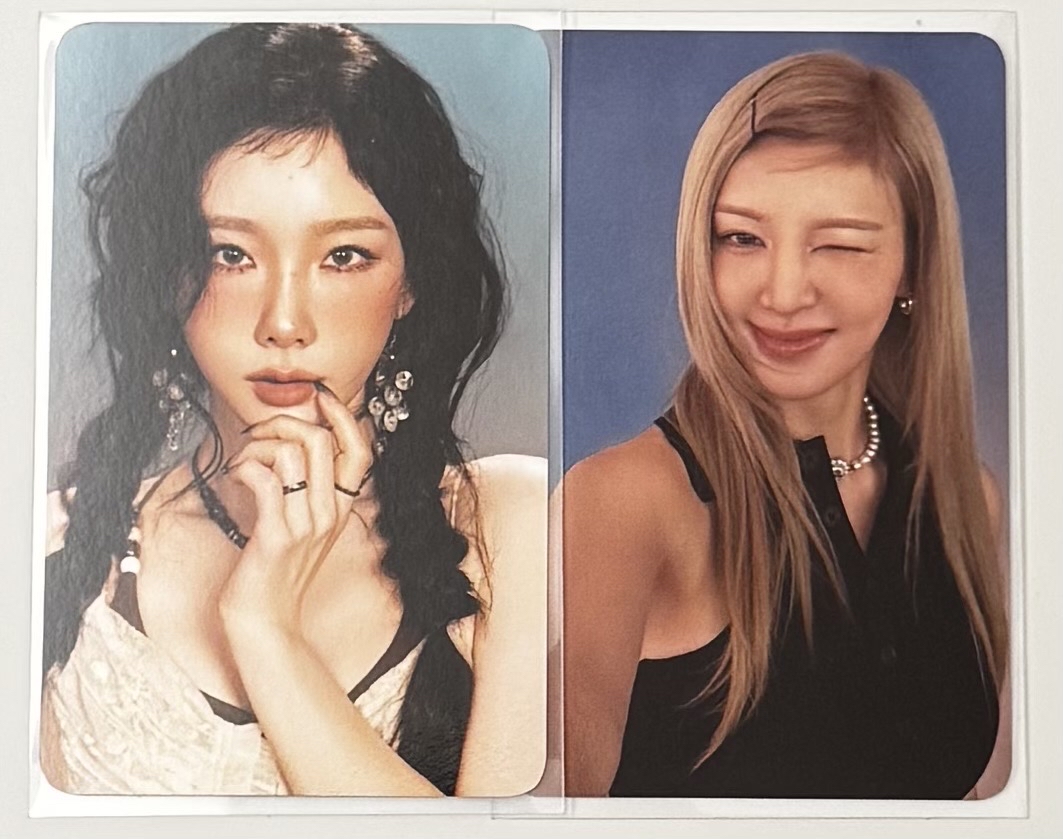 2026年曆隨機卡 太妍、孝淵