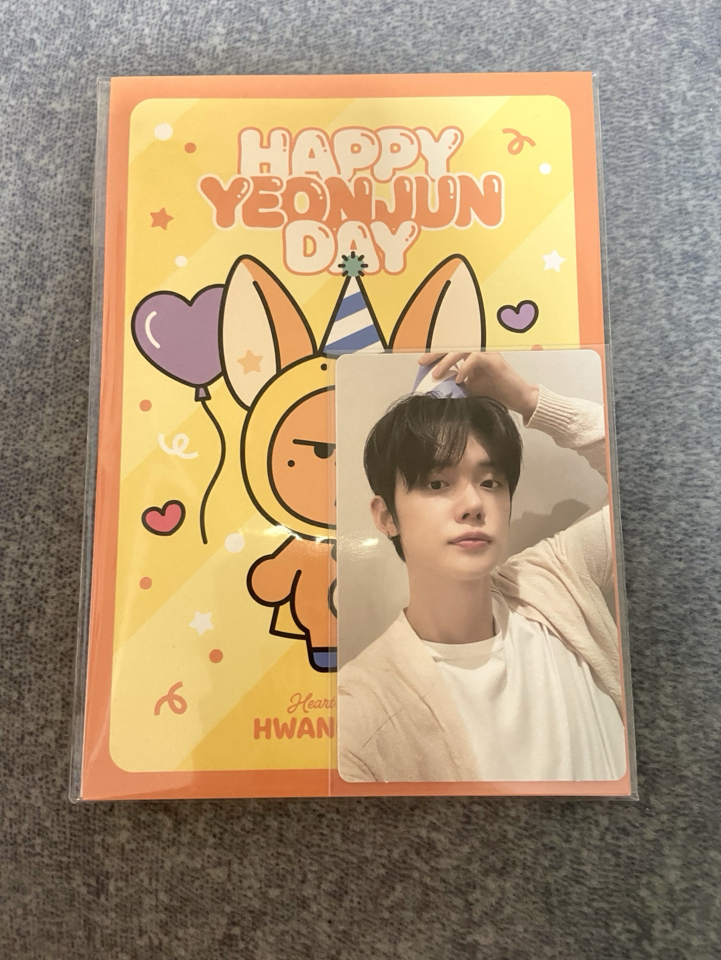 然竣生日禮小卡（含手寫信）