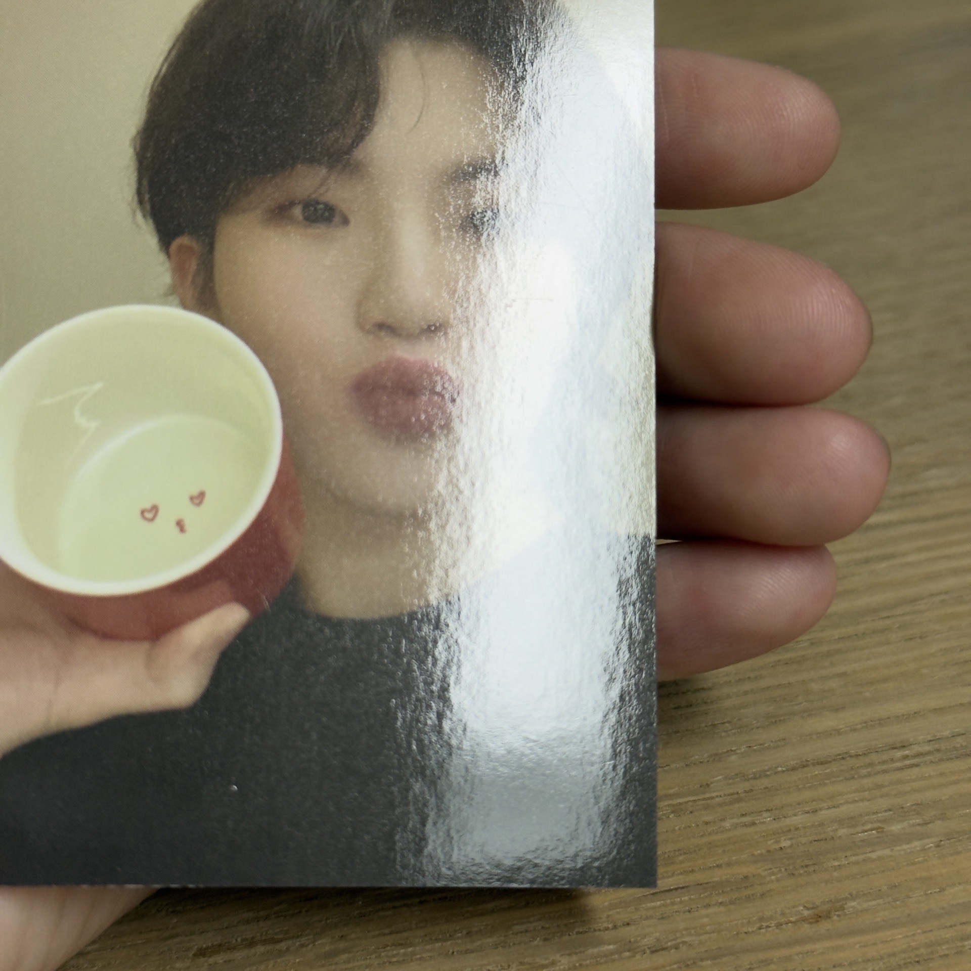 Woozi🍚自製碗盤卡+歷程（損）