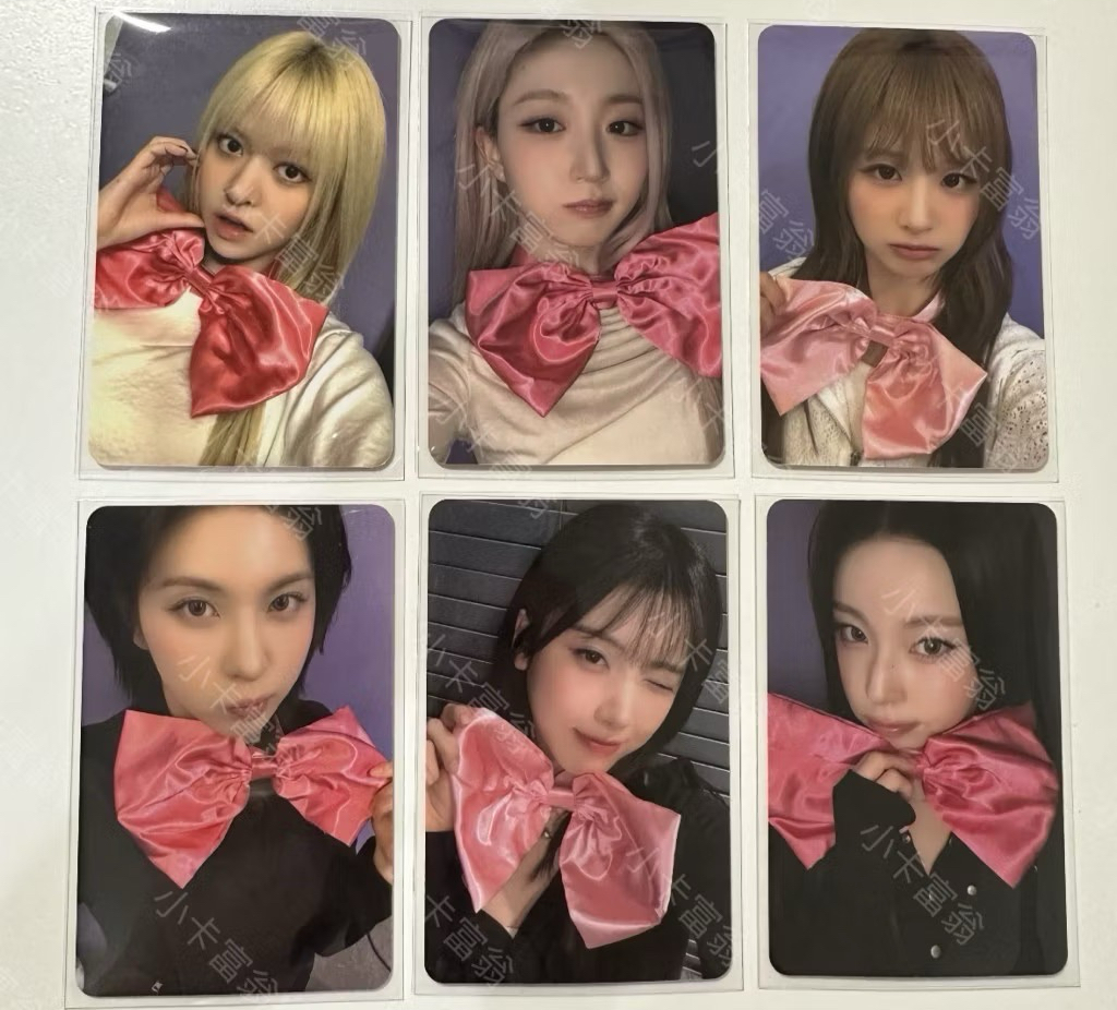 NMIXX 現貨 Blue Valentine AM 蝴蝶結 小卡 特典 幸運卡