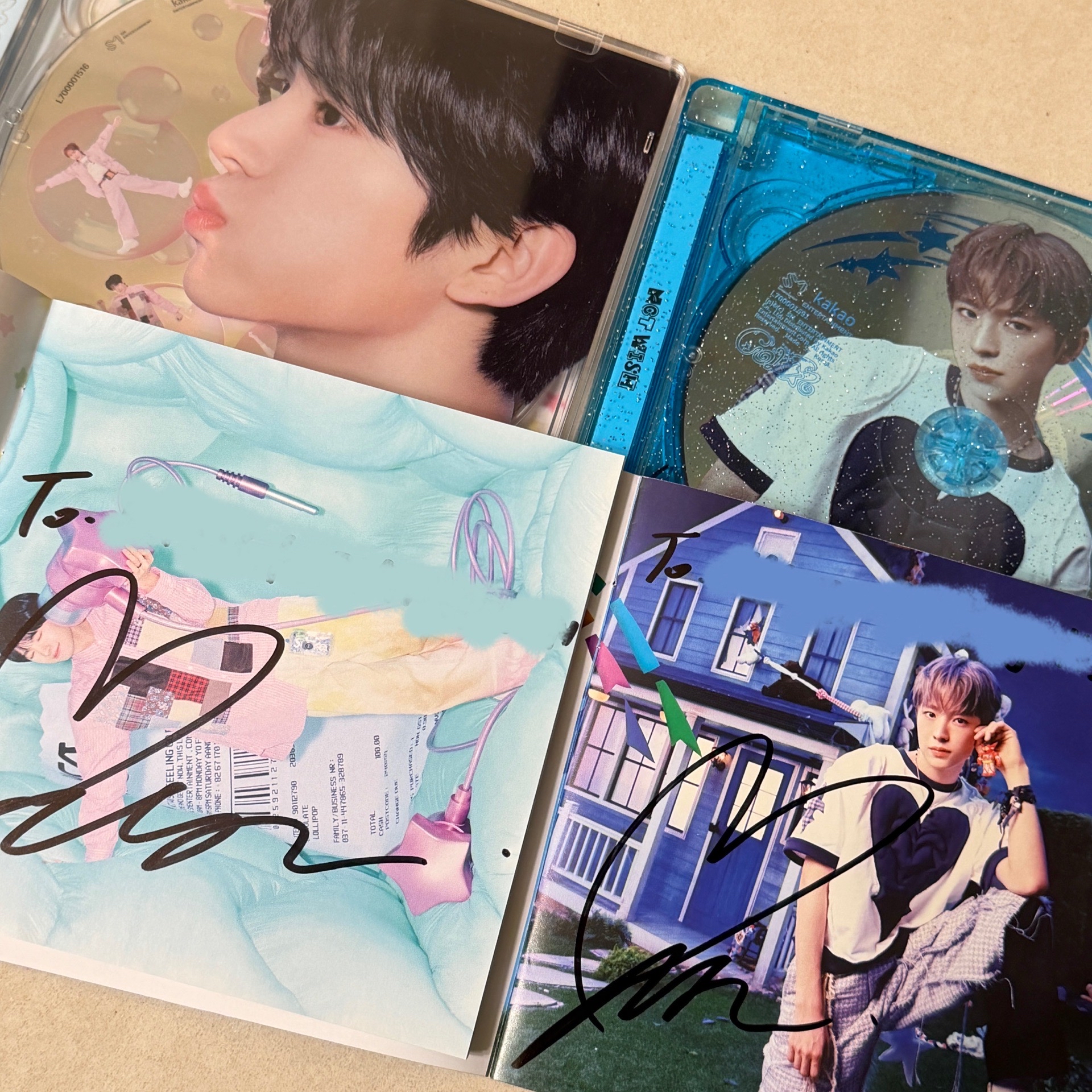 NCTWISH Yushi 得能勇志 親簽專輯