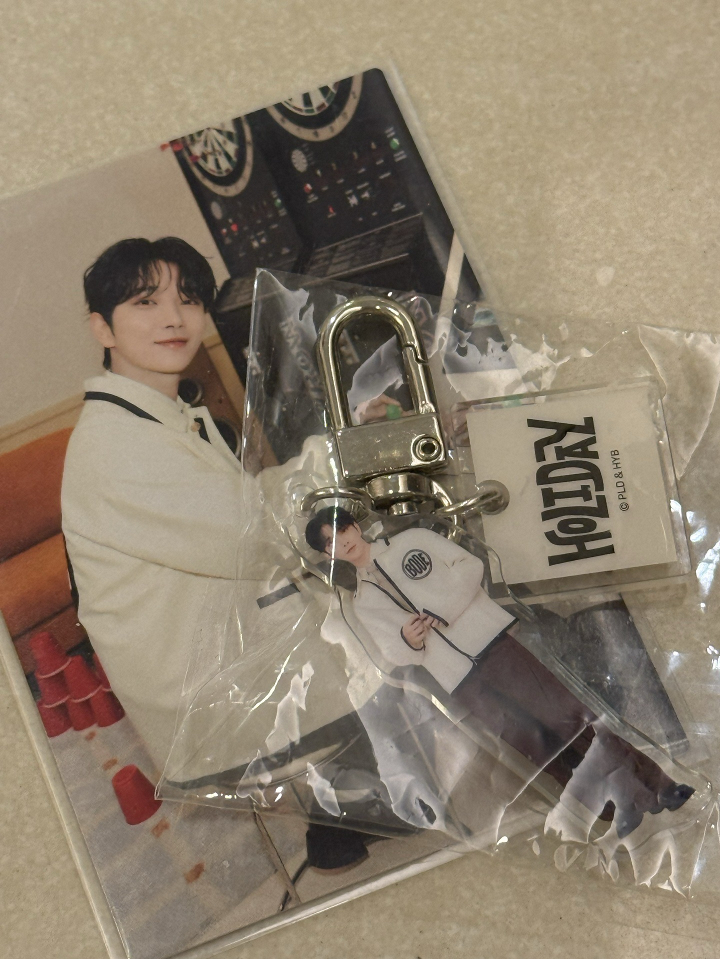 秀holiday大卡+吊飾