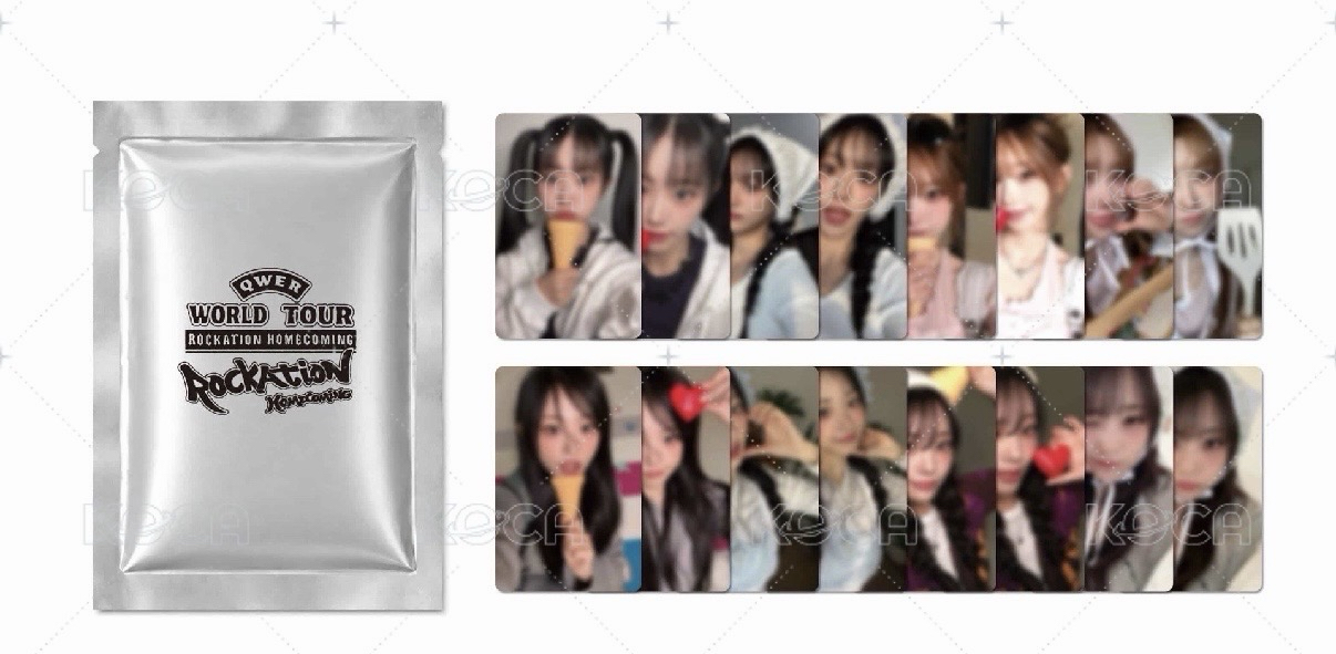 [線下購買/全新未拆］QWER韓安場 小卡包