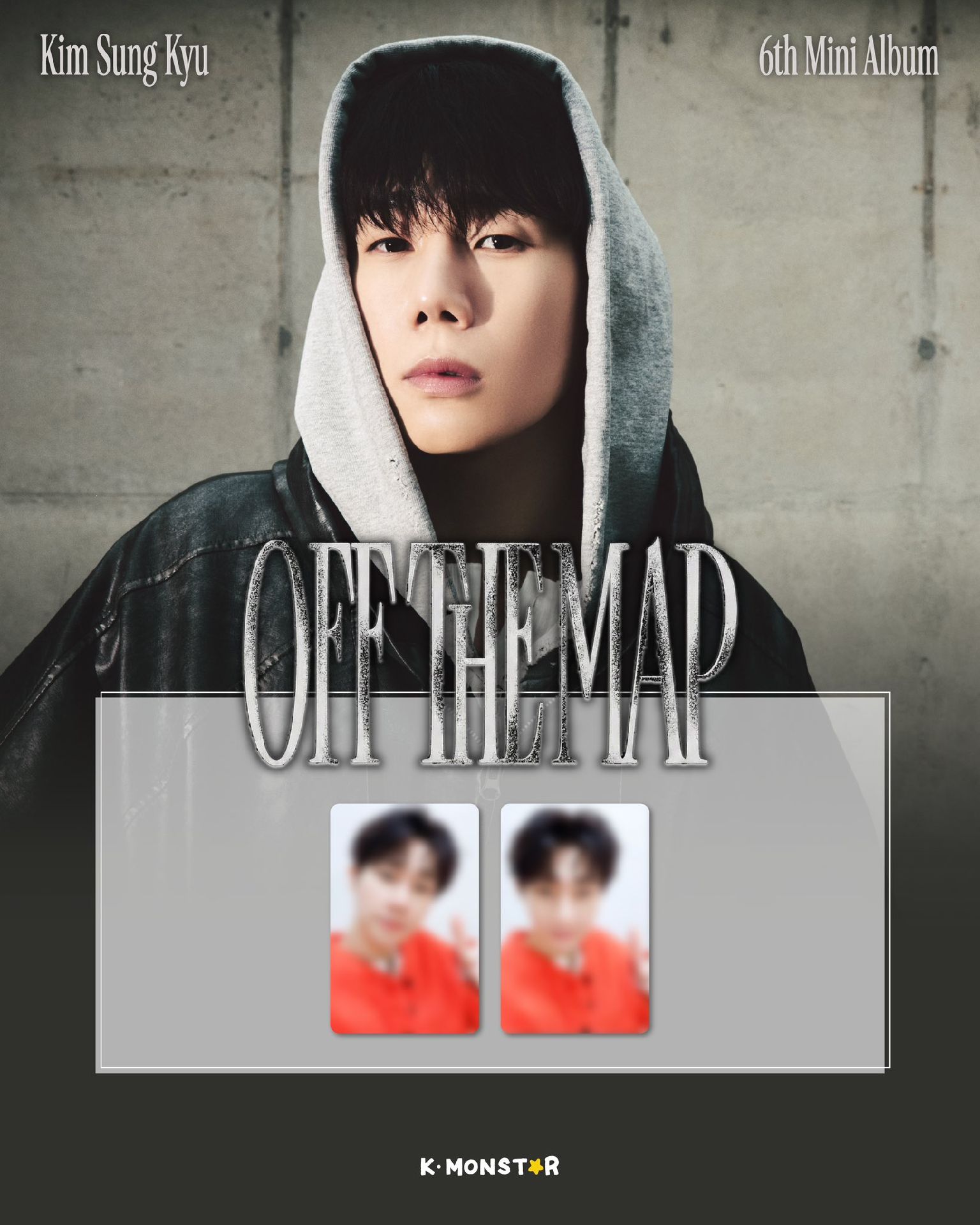 金聖圭 K monstar 台灣 1：1合照特典卡