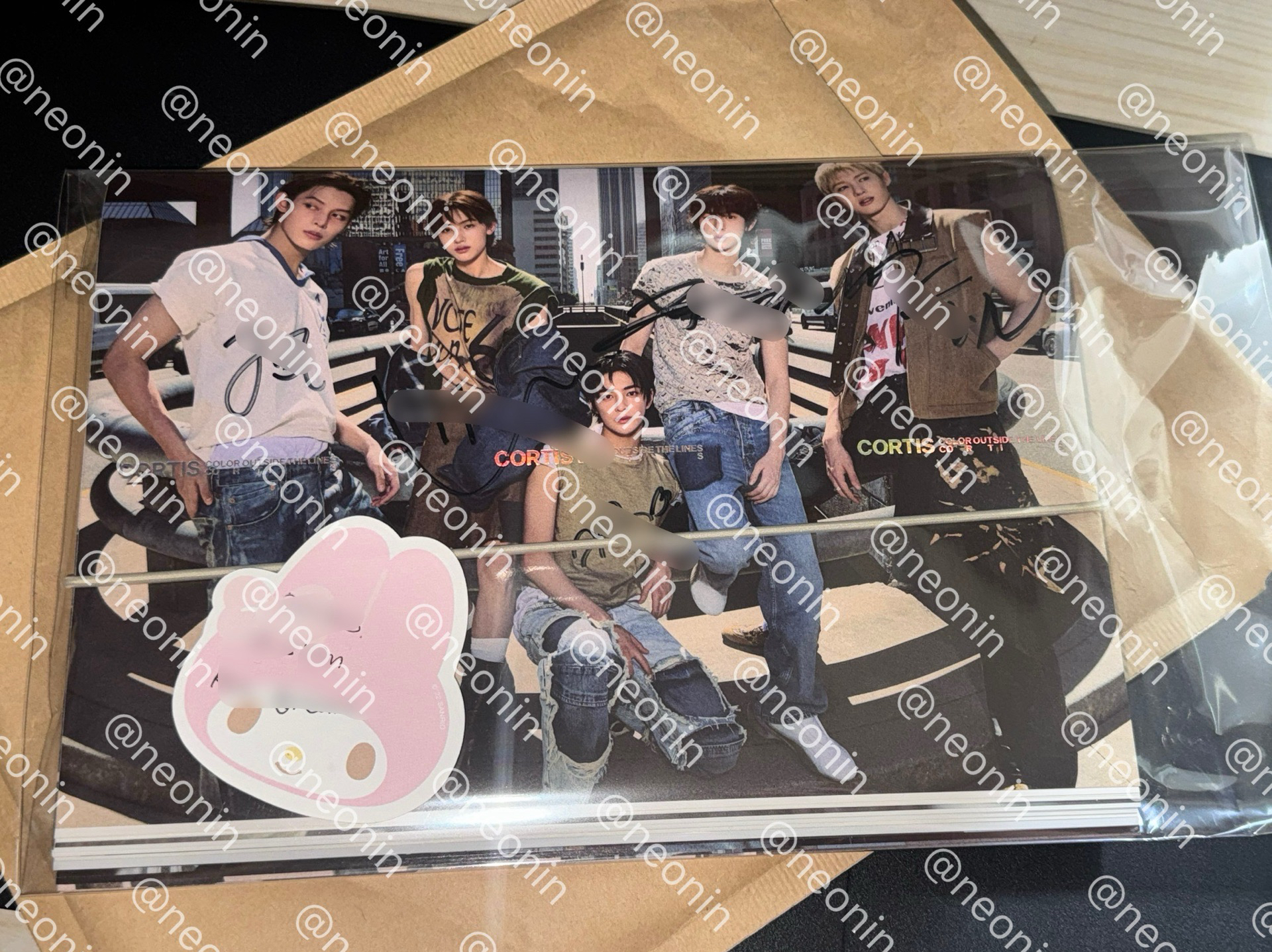 CORTIS 五人親簽專輯