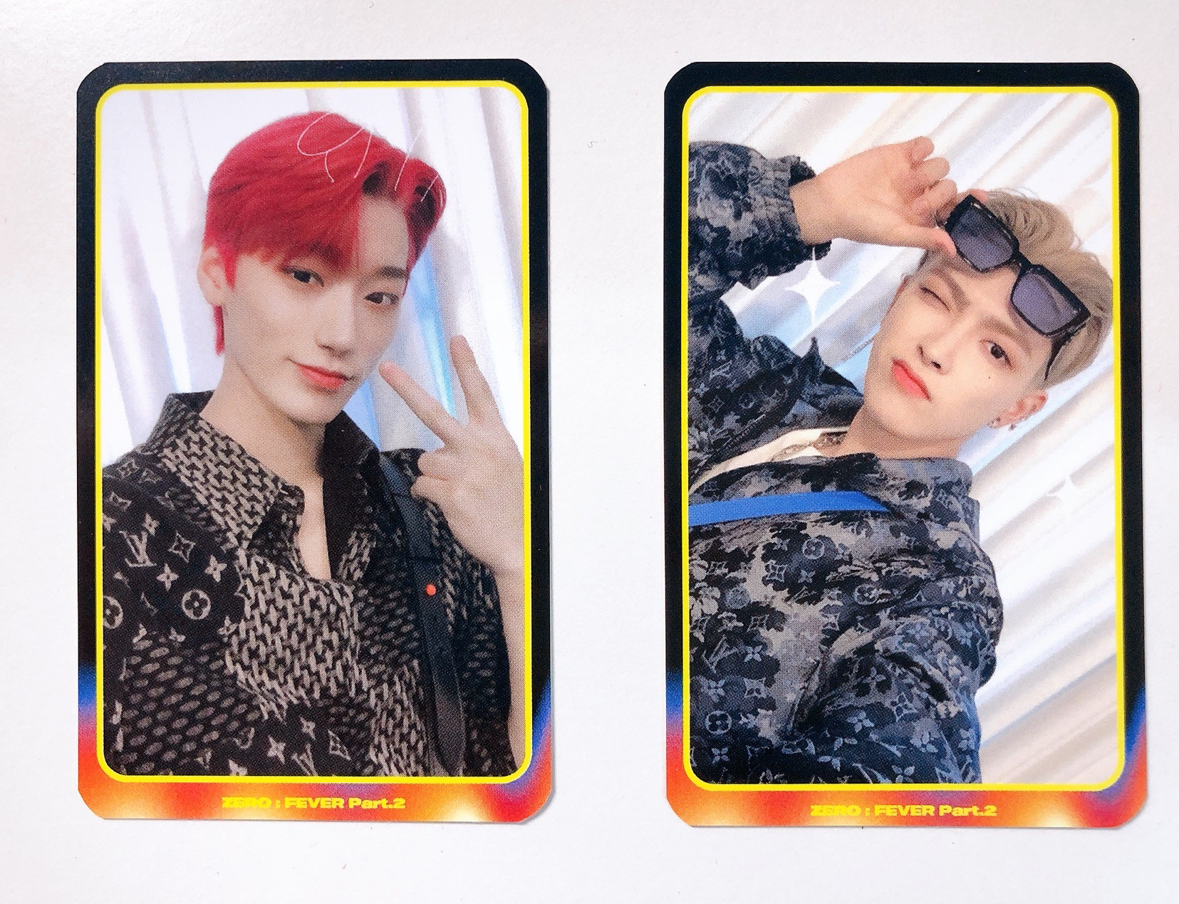 金弘中 崔傘 Fever pt.2 打歌卡 