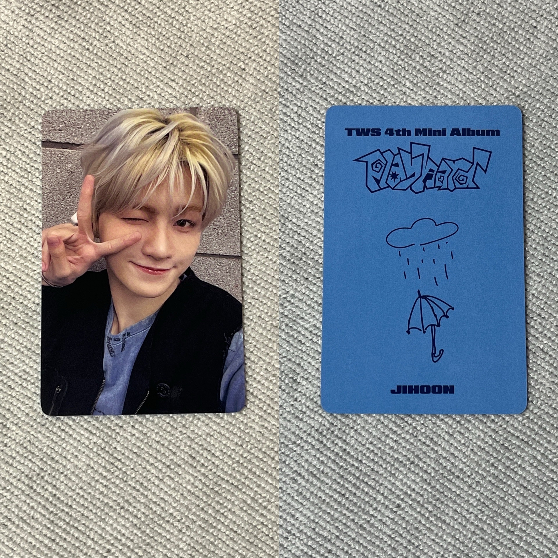 Play Hard yzy 6.0 簽售卡 志薰