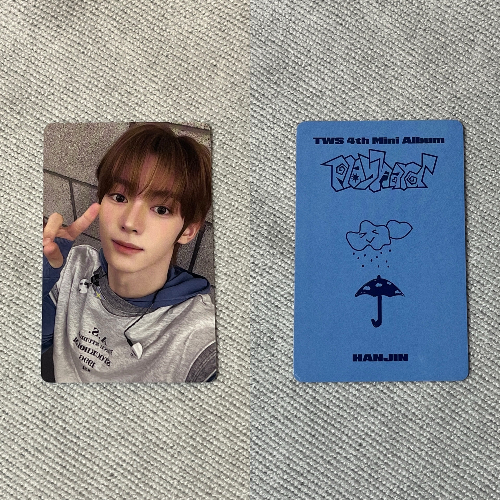 Play Hard yzy 6.0 簽售卡 韓振