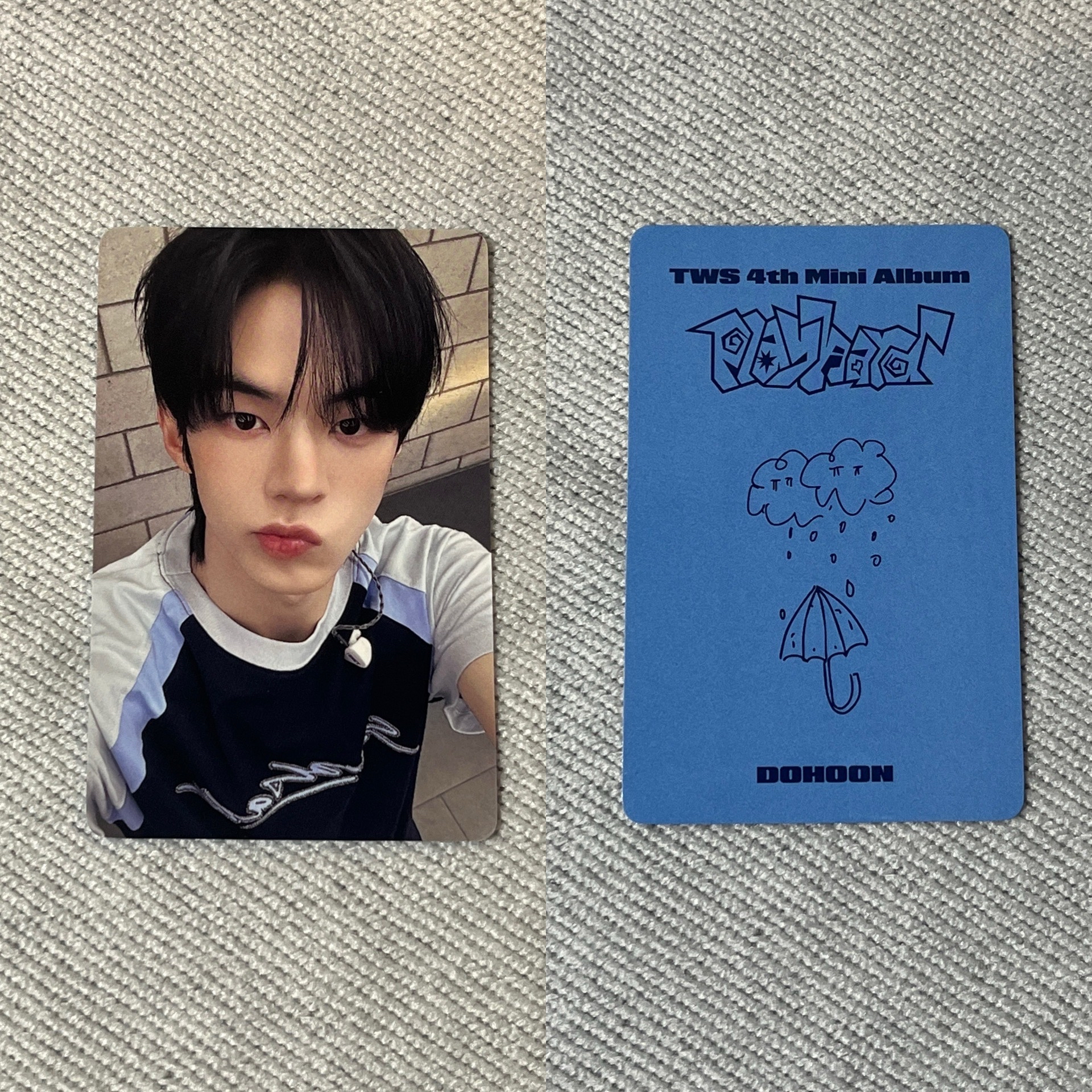 Play Hard yzy 6.0 簽售卡 道勳