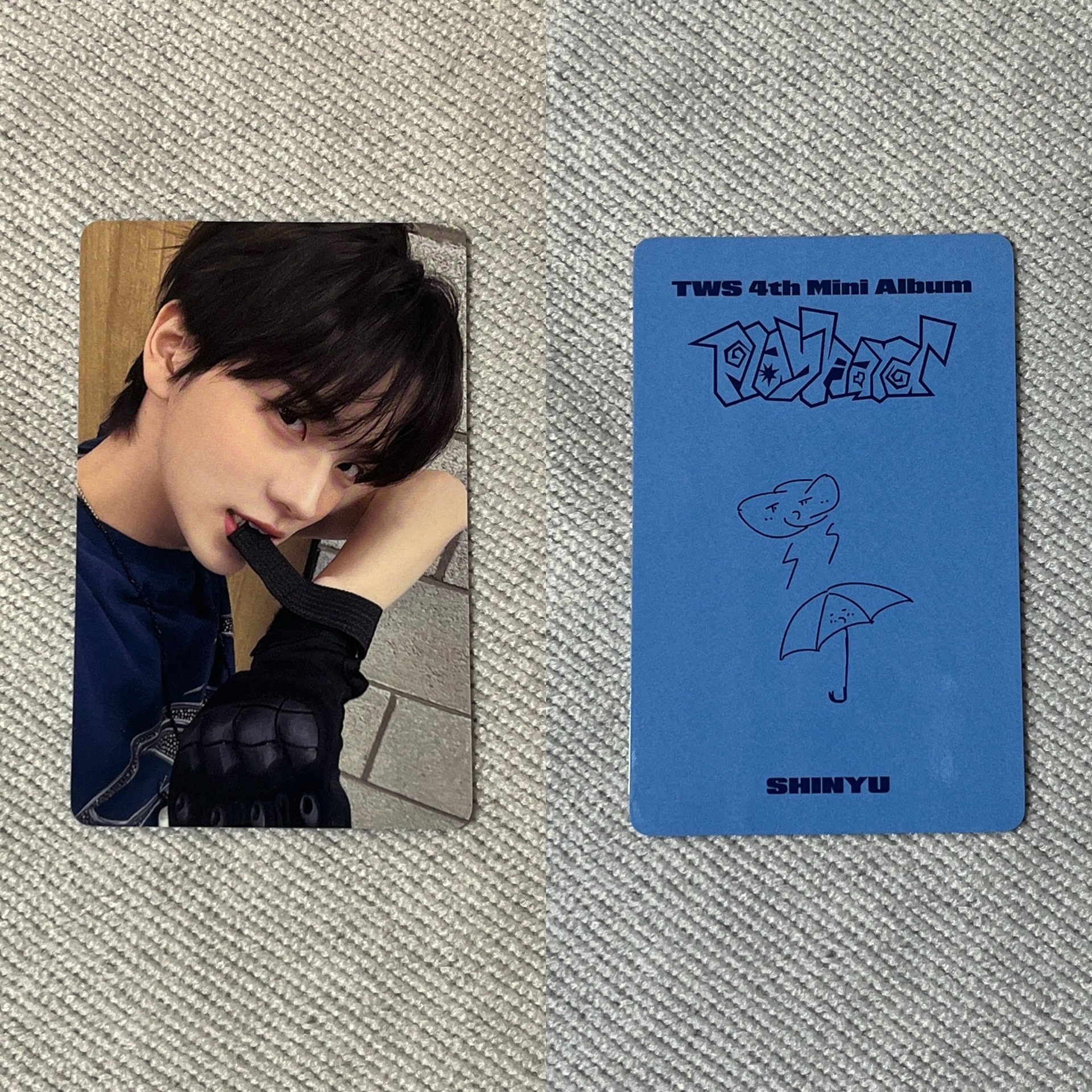 Play Hard yzy 6.0 簽售卡 申惟