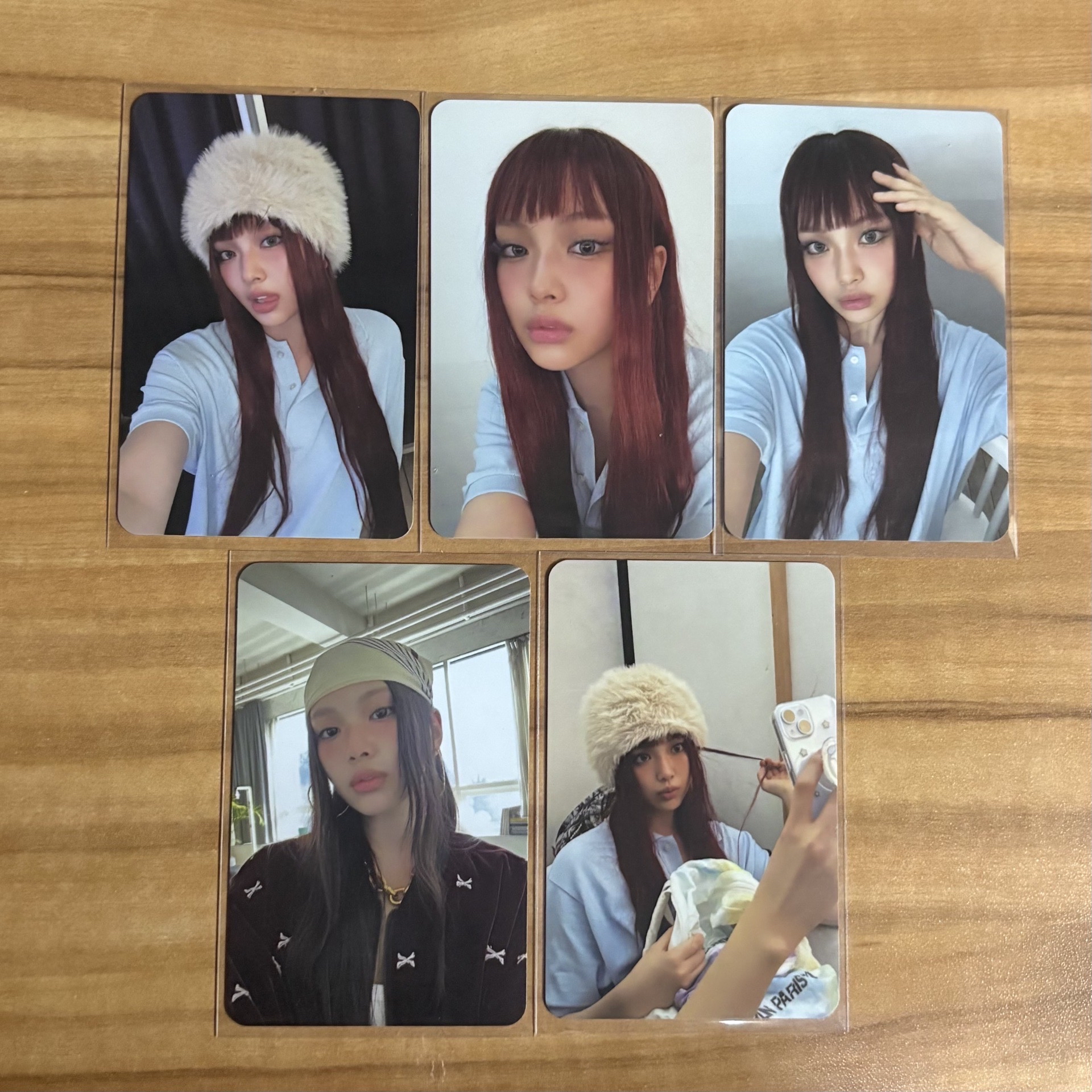 NJZ hyein how sweet 專輯小卡一套五張