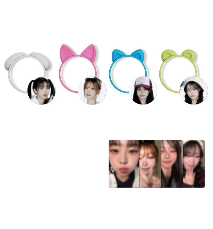 非現要等！！QWER手燈裝飾含卡