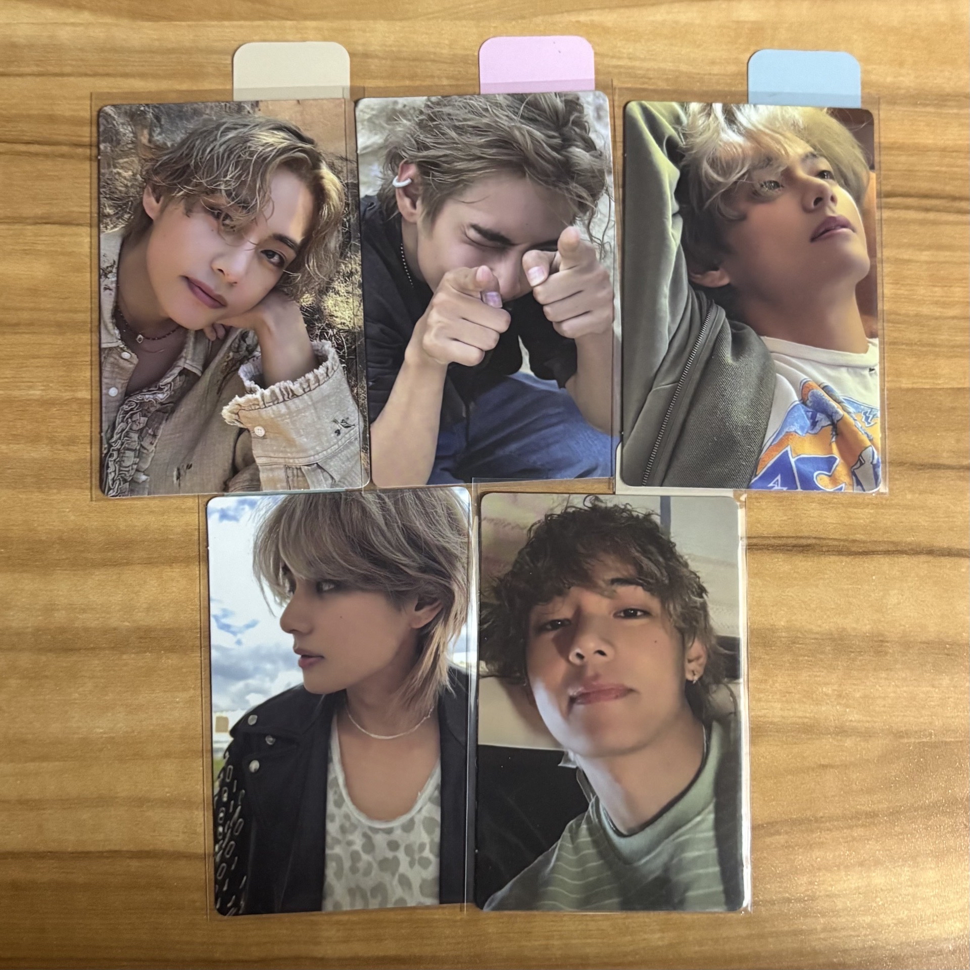 layover 紫版專輯小卡一套五張