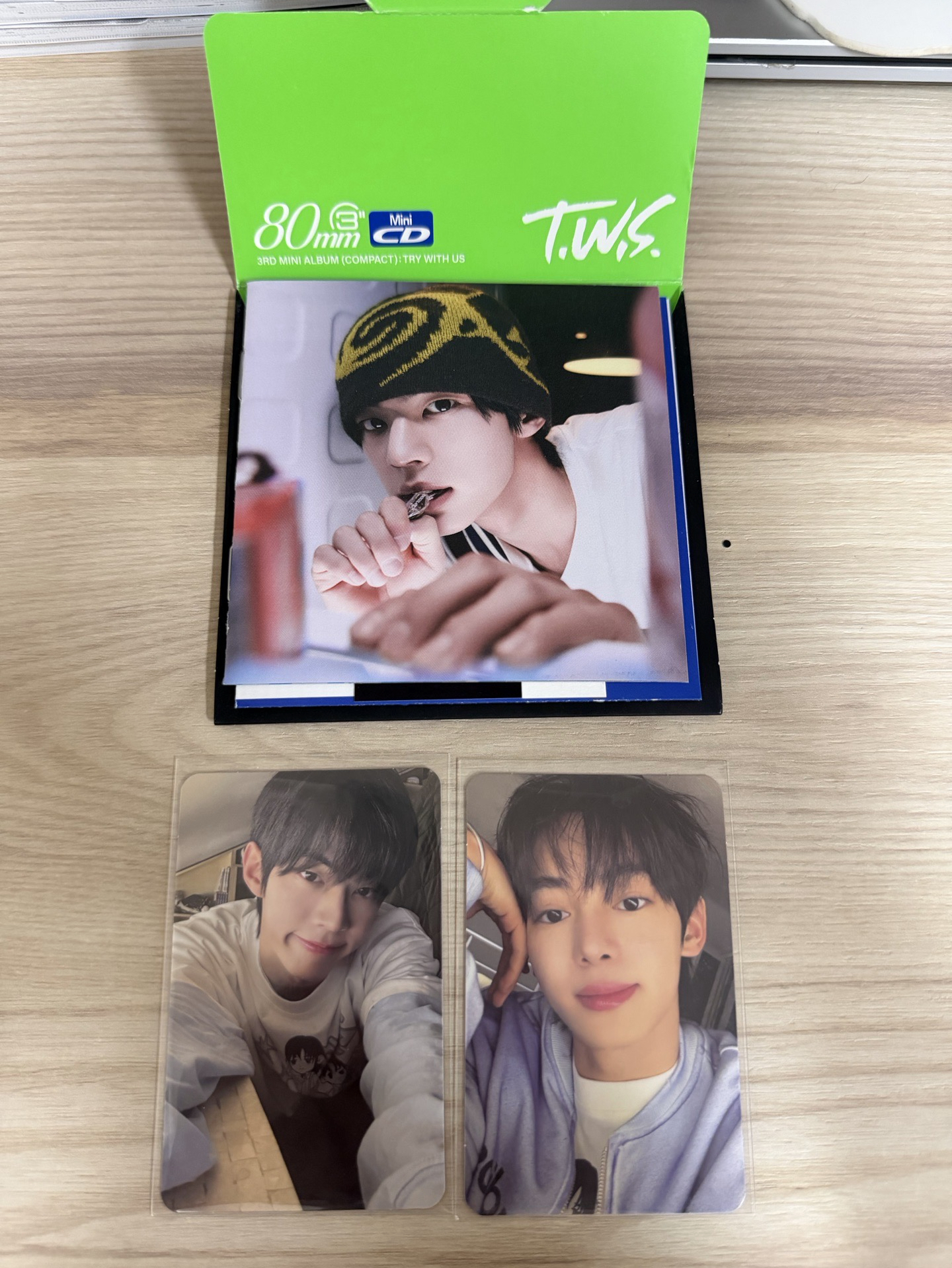 TWS Try With Us 道勳單封（小卡道勳+韓振）