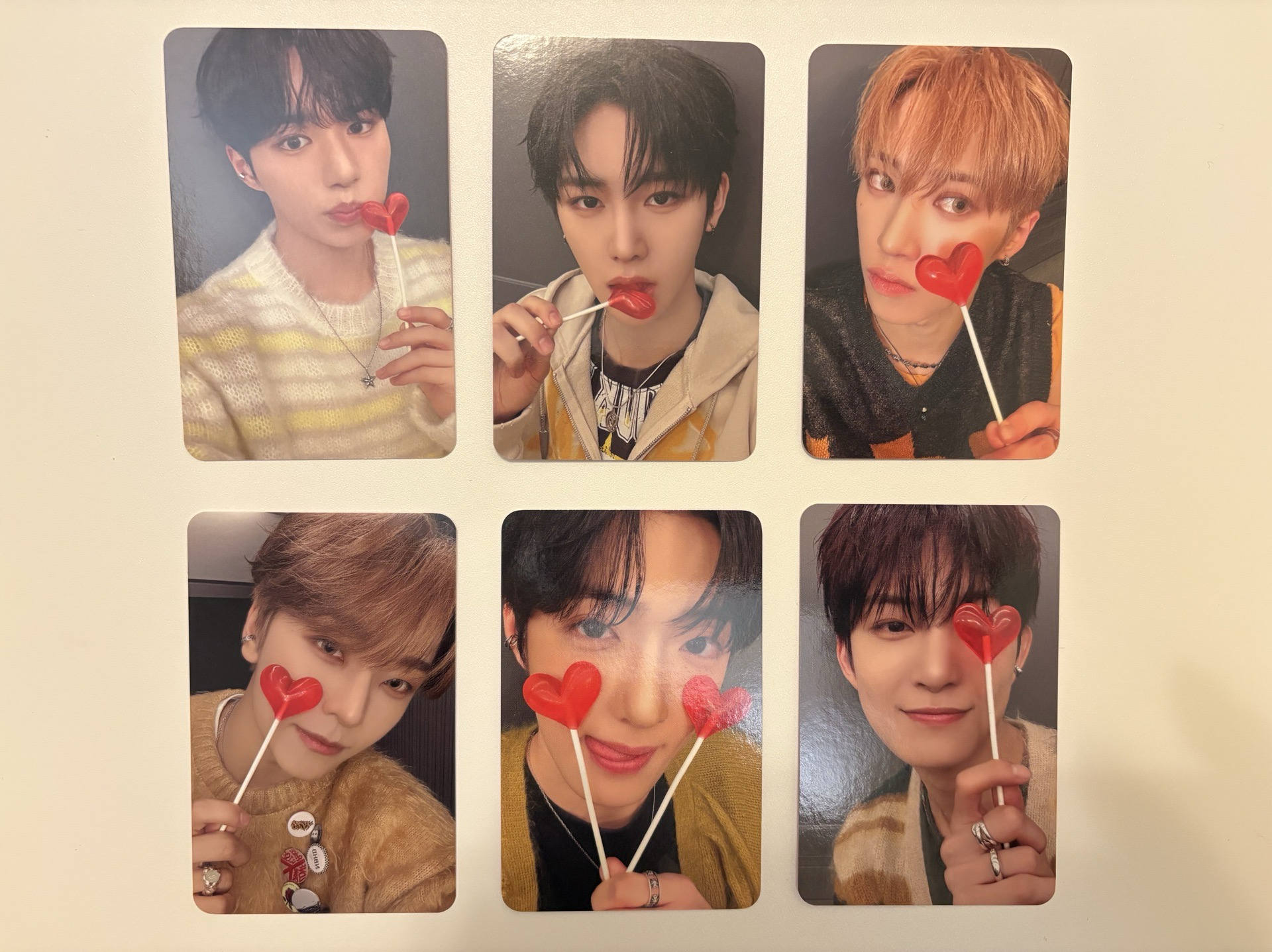 迷一 Mnet 愛心糖果 簽售卡