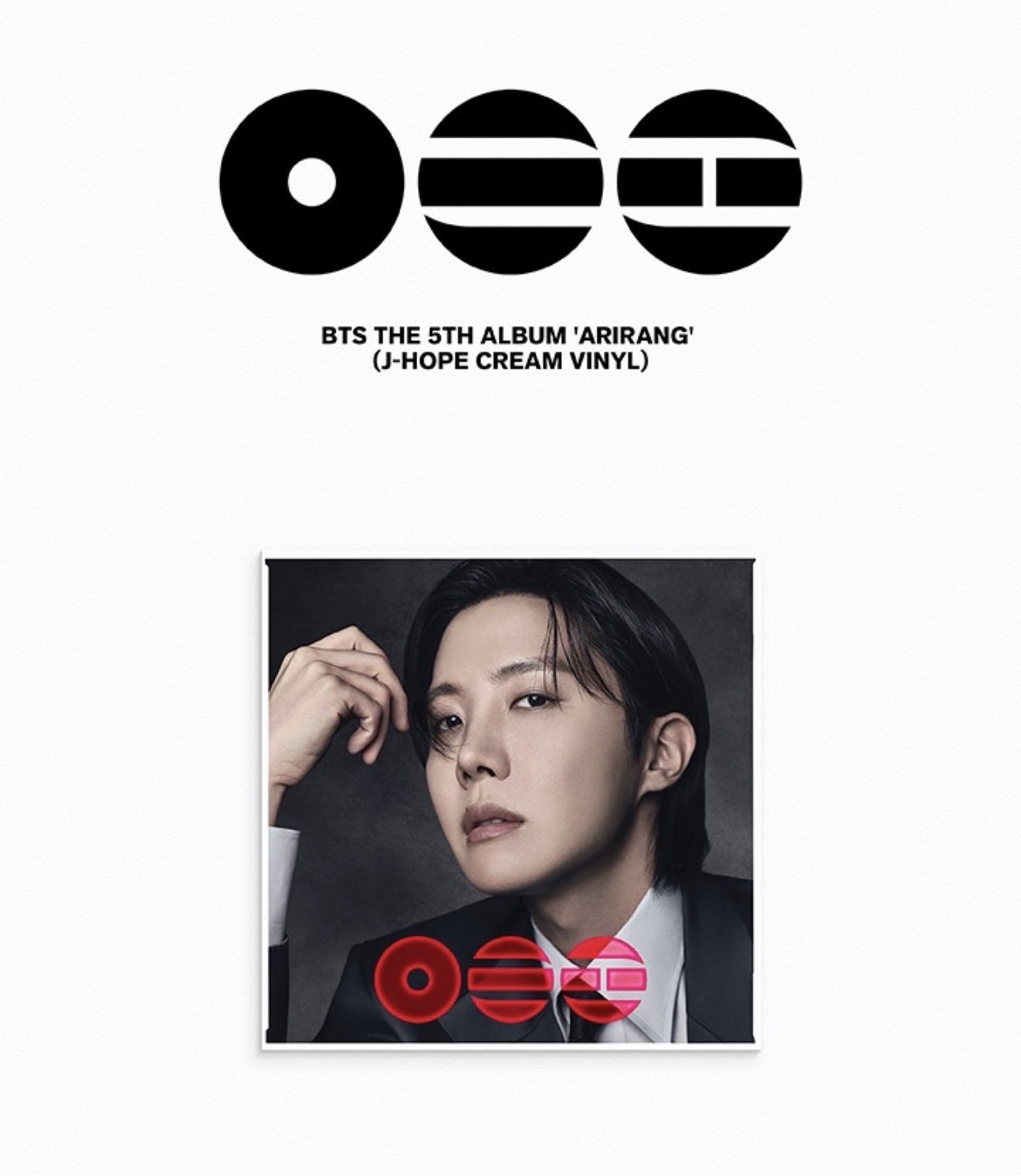 （非現在路途上）BTS ARIRANG 黑膠（鄭號錫）