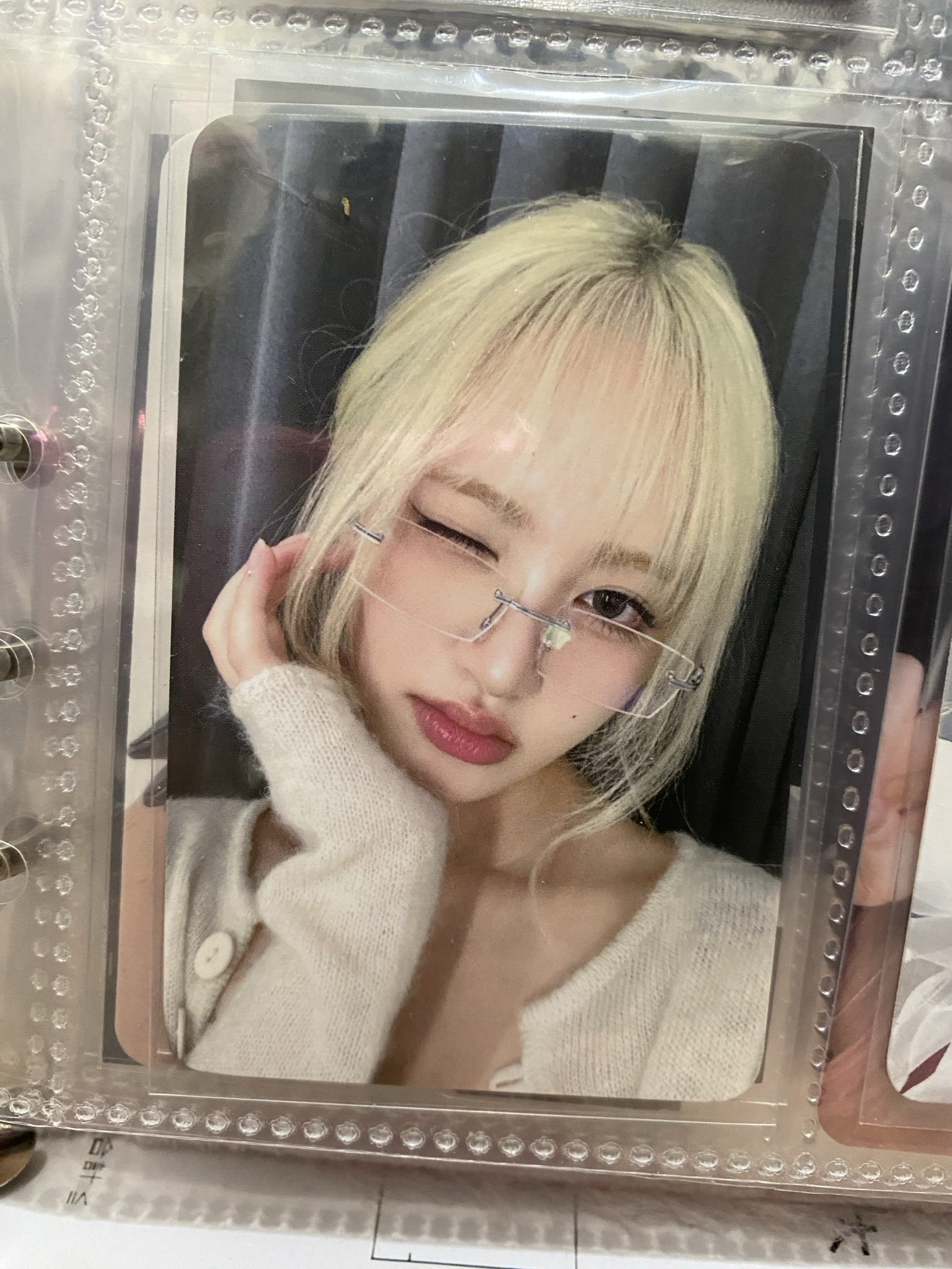 IVE 金志垣 Liz IVE EMPATHY sw 6.0 眼鏡栗