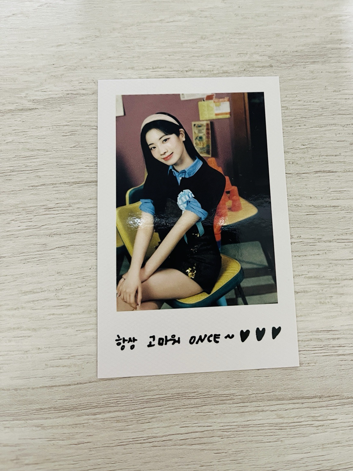 TWICE 多賢 十週年專輯拍立得卡