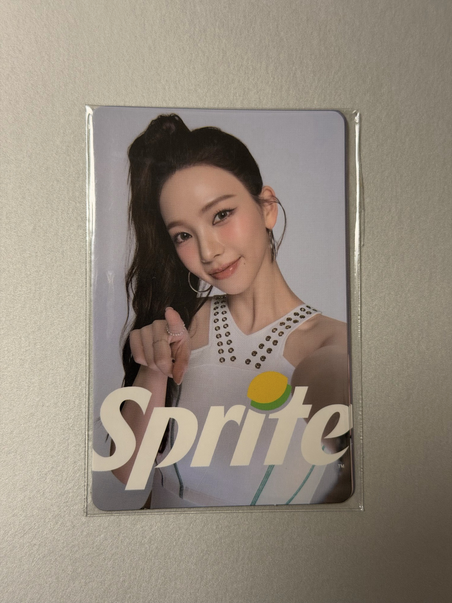 柚 代言卡 雪碧卡一套三張