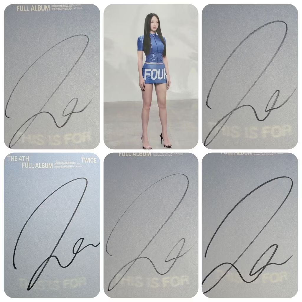 全專現貨【美國官網】TWICE 有拆封 簽名專輯 THIS IS FOR  (已確認簽名卡) 