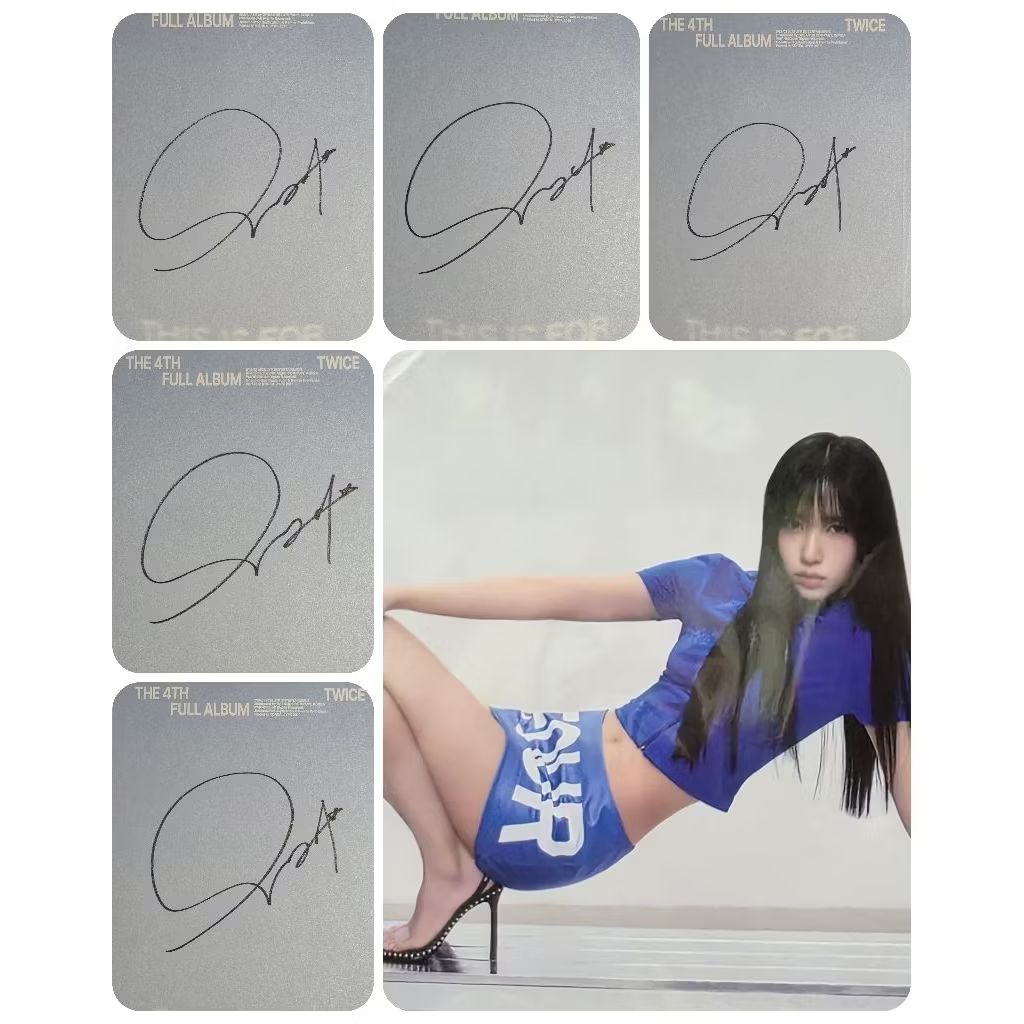 全專現貨【美國官網】TWICE 有拆封 簽名專輯 THIS IS FOR  (已確認簽名卡) 