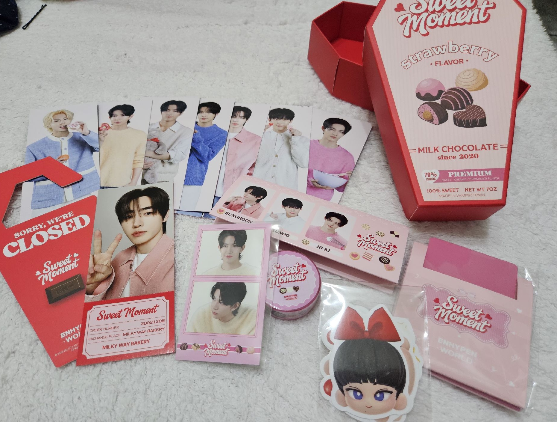 ENHYPEN WORLD 甜蜜棺材 成訓 羲承