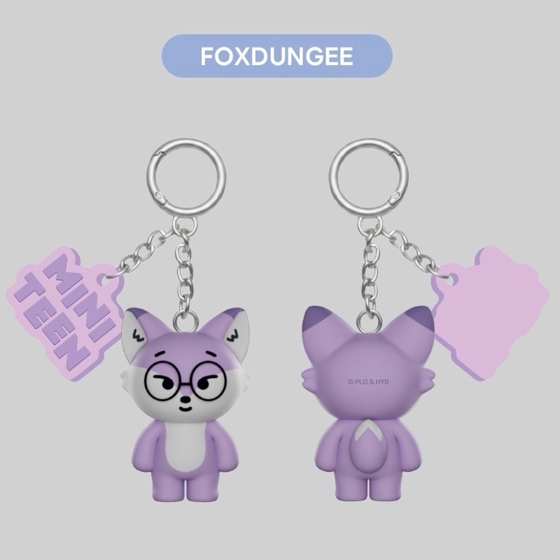 MINITEEN FIGURE KEYRING FOXDUNGEE/ WONWOO