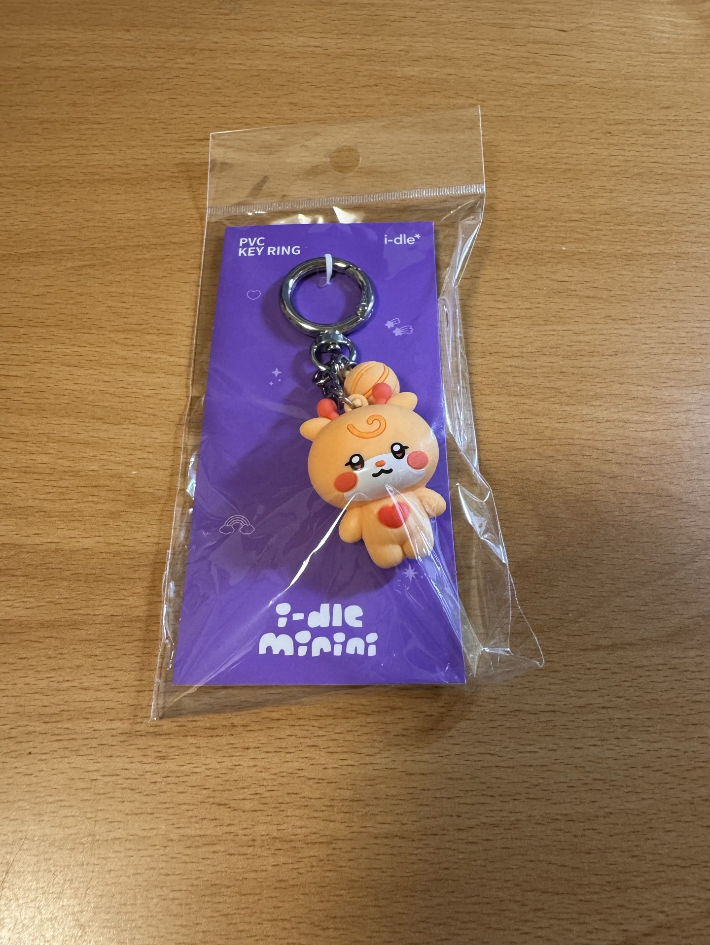 I-dle展覽 minini pvc 鑰匙圈 雨琦 全新未拆