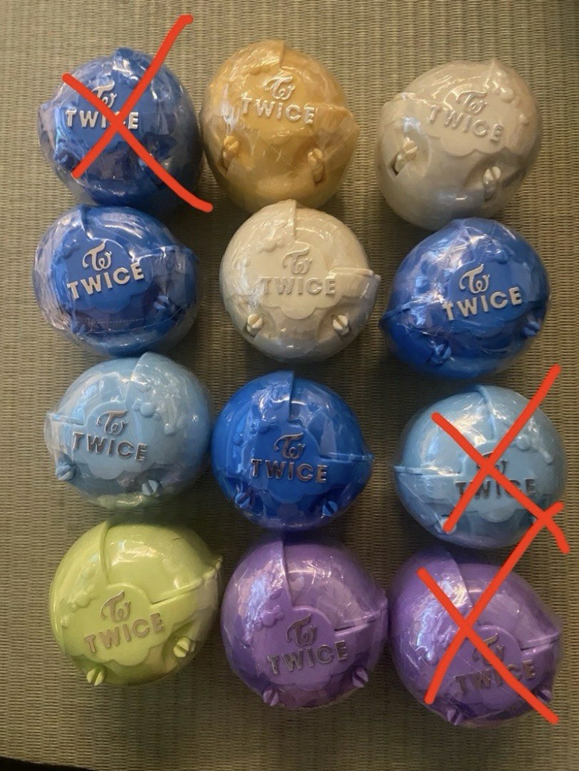 Twice lovelys 扭蛋