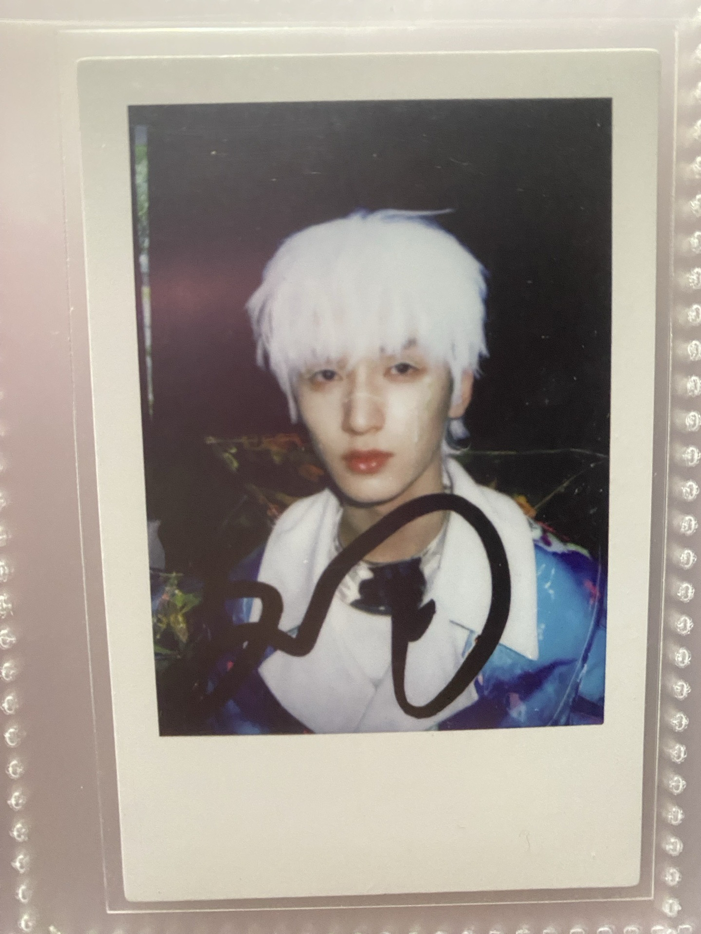 TNT 時代少年團 嚴浩翔 三週年拍立得 白髮卡