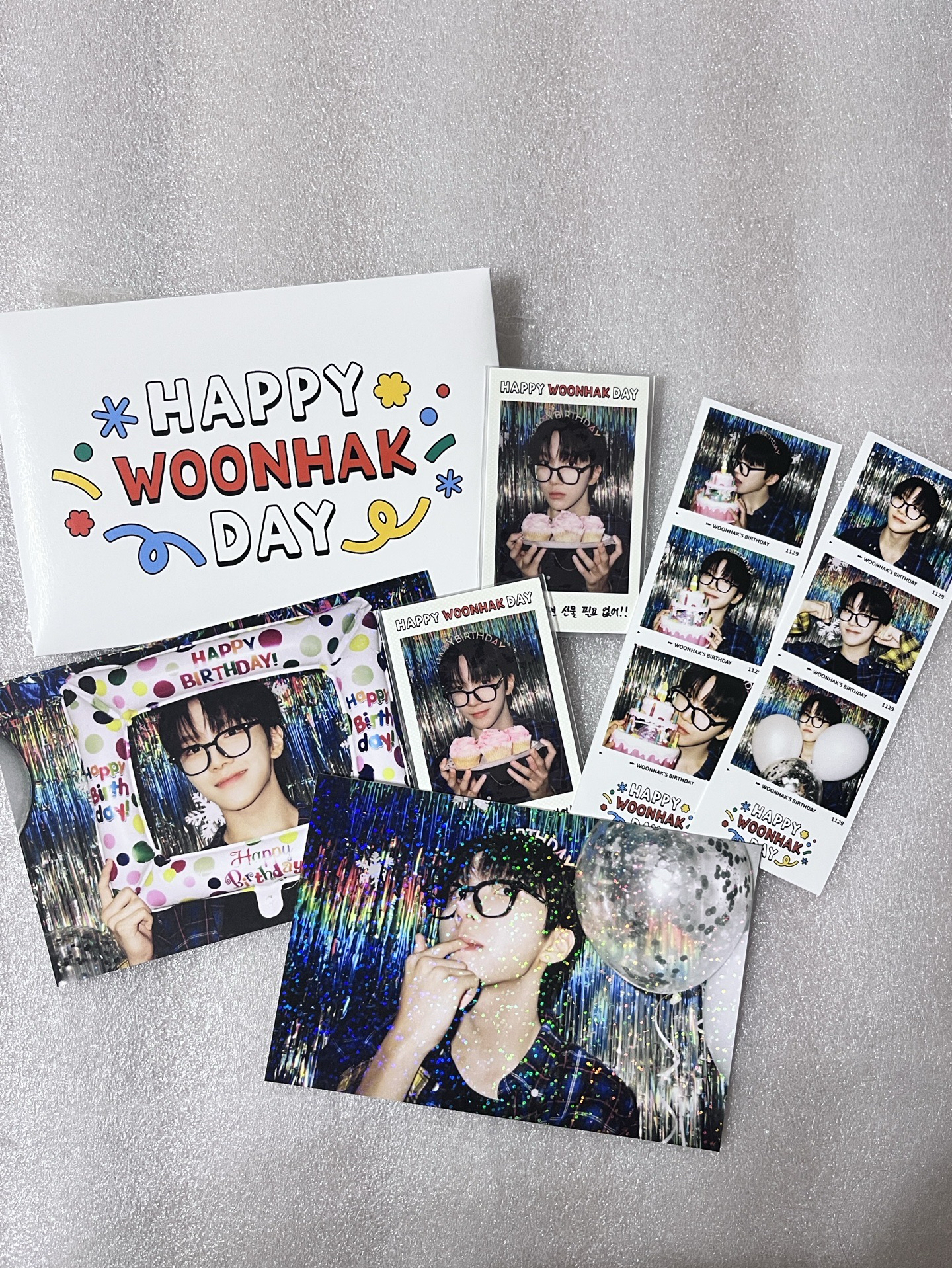 24生日 明信片+三格照+拍立得組 雲鶴