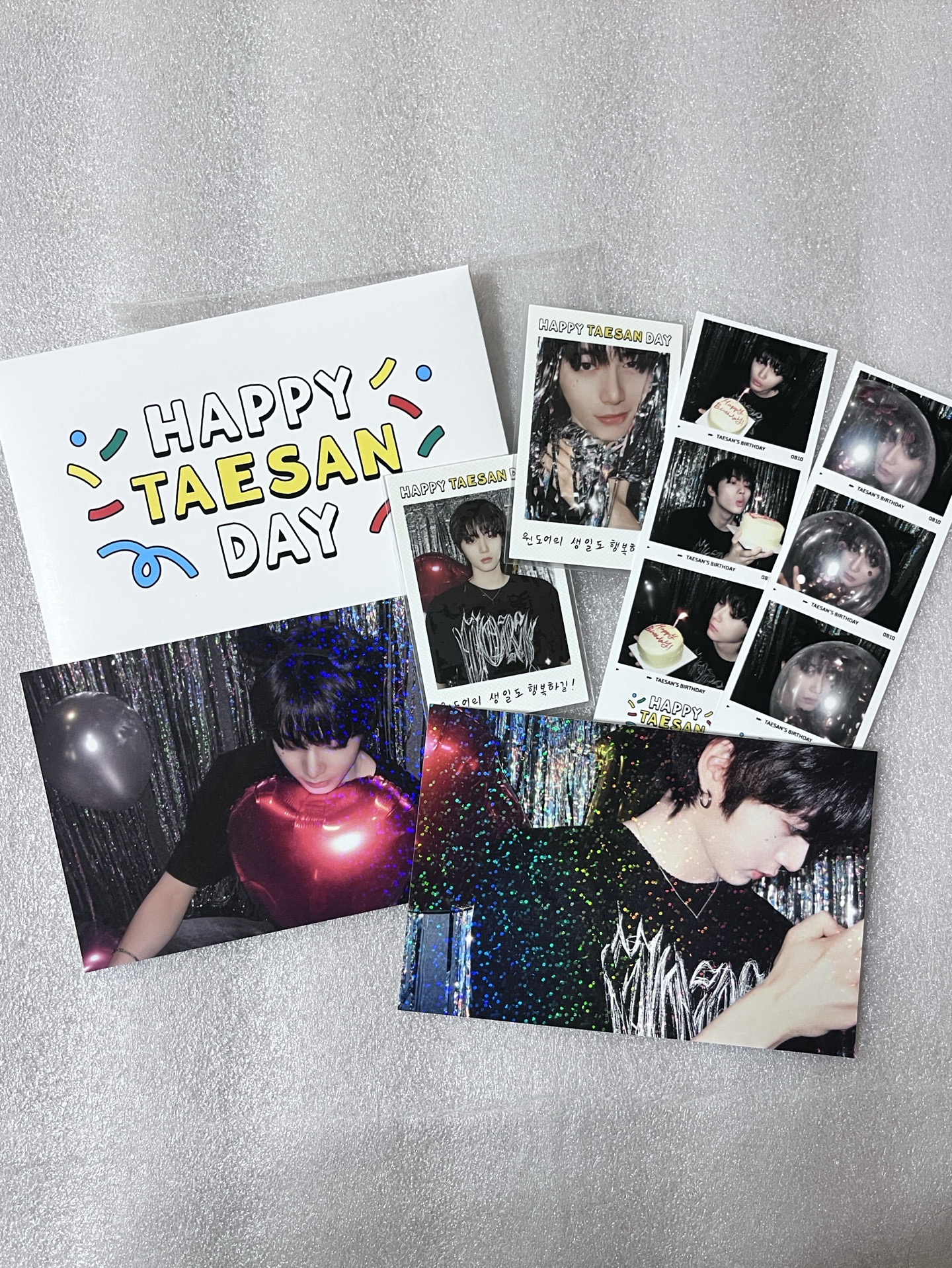 24生日 明信片+三格照+拍立得組 泰山