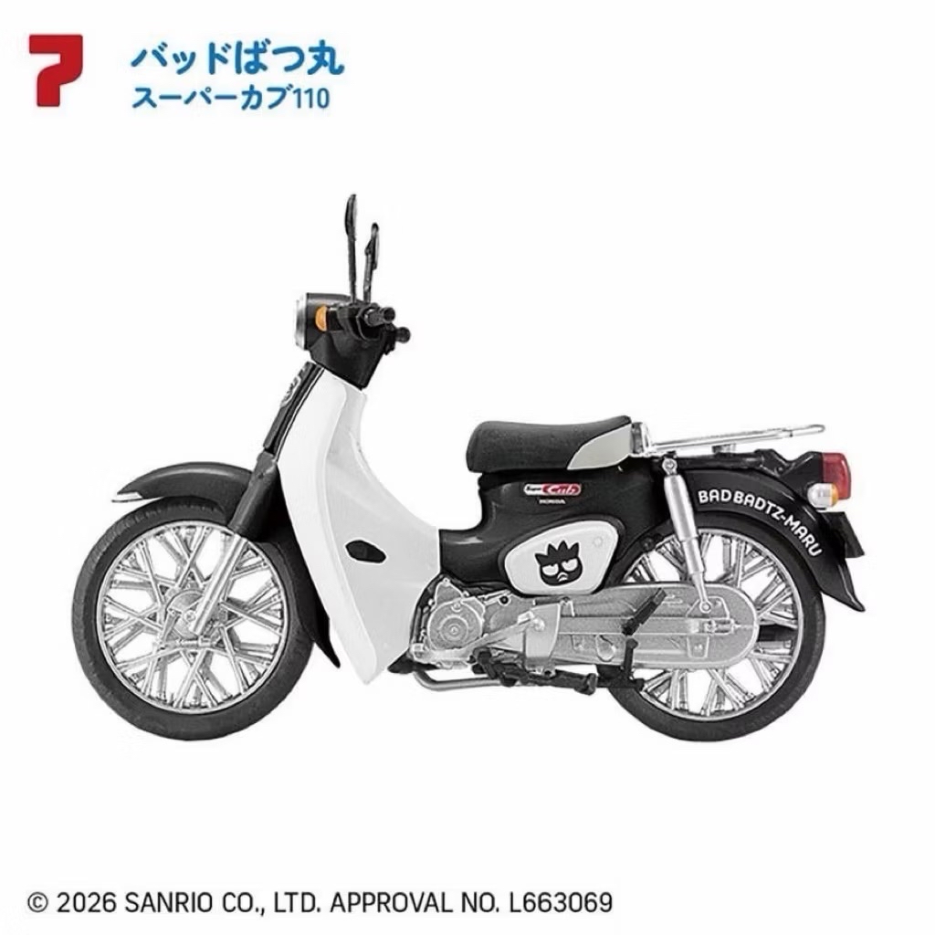 三麗鷗HONDA SUPERCUB1/24 酷企鵝