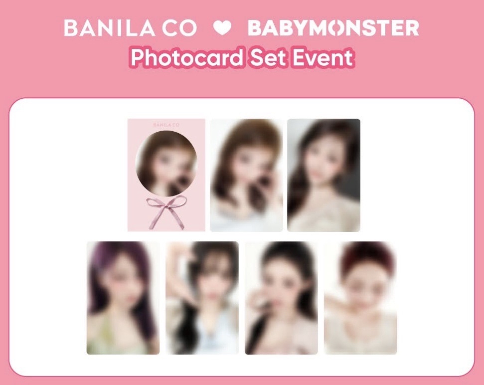 Banila co 代言 4.0 一套