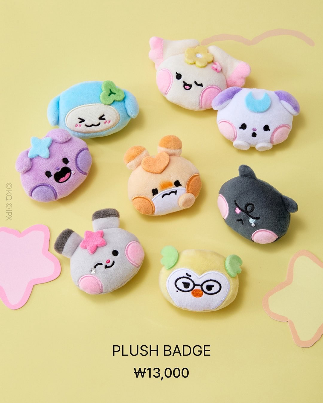 Mighteez 絨毛徽章