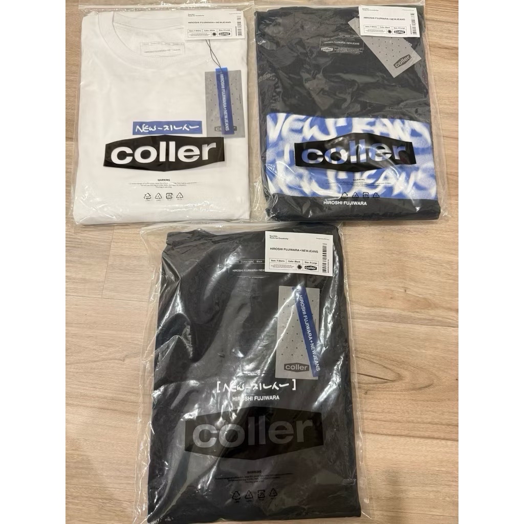 New Jeans 藤原浩聯名款 長袖&短T 全新