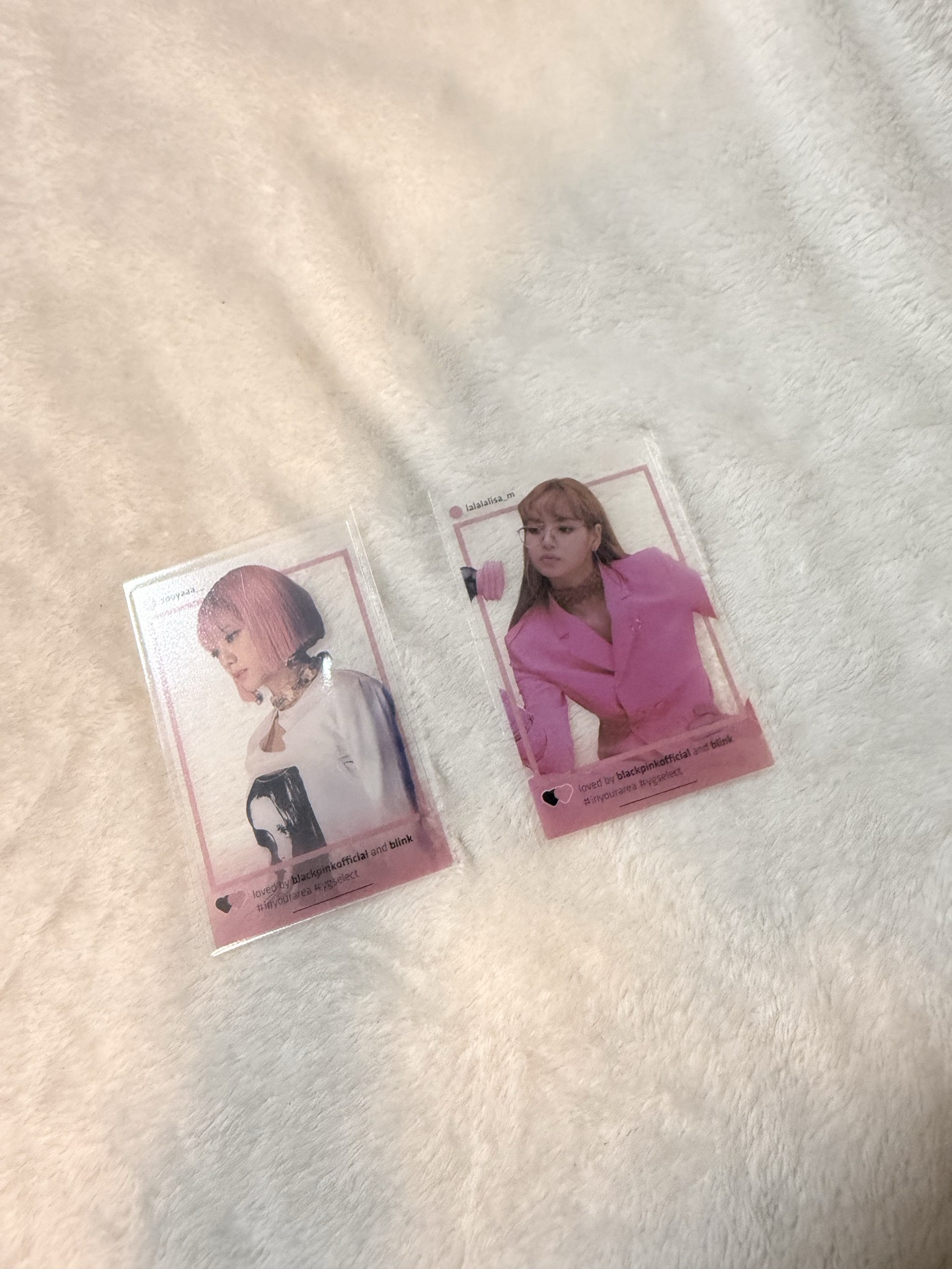 BLACKPINK首爾場小卡