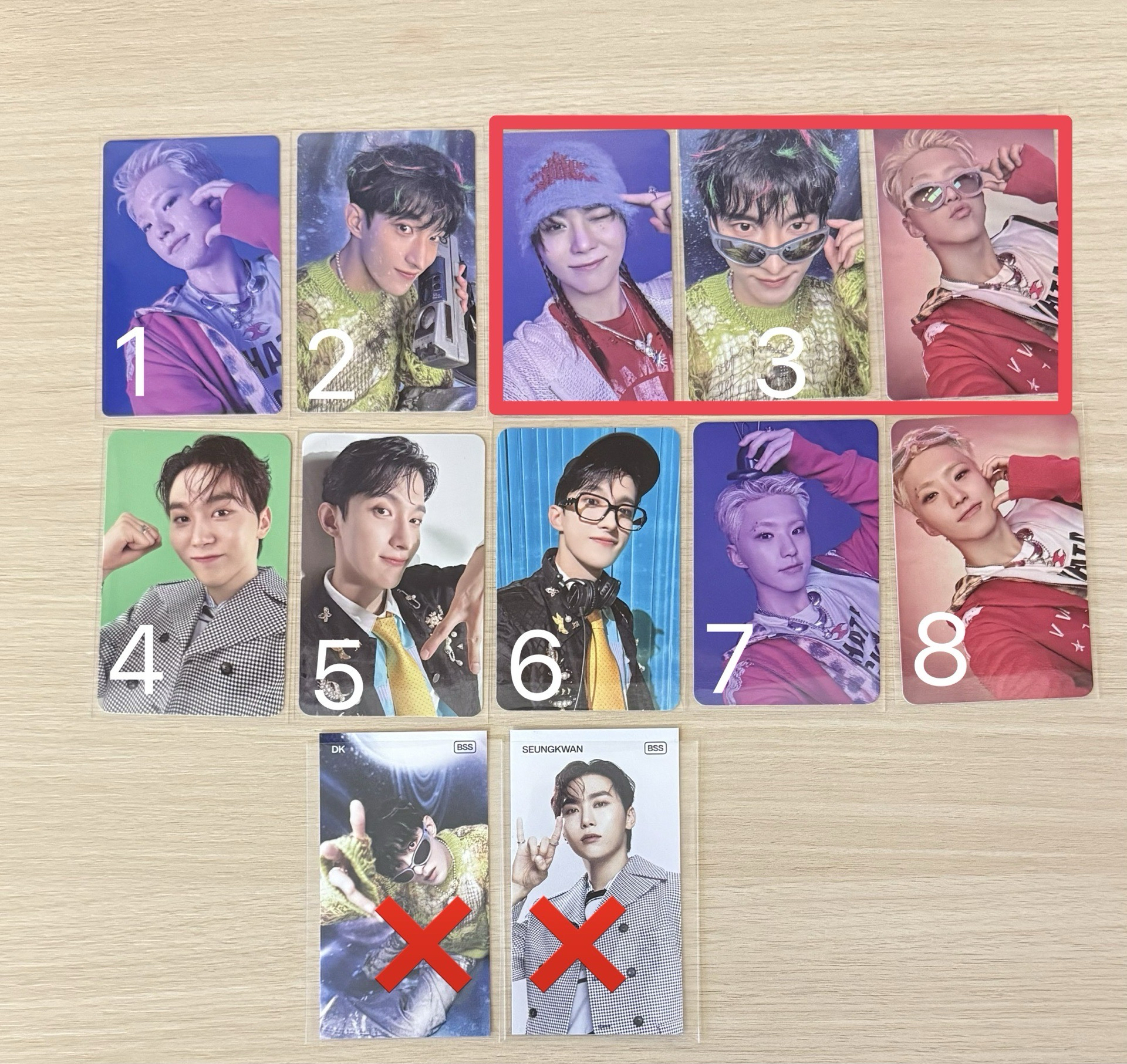 夫碩順 teleparty wvs特典卡 專卡