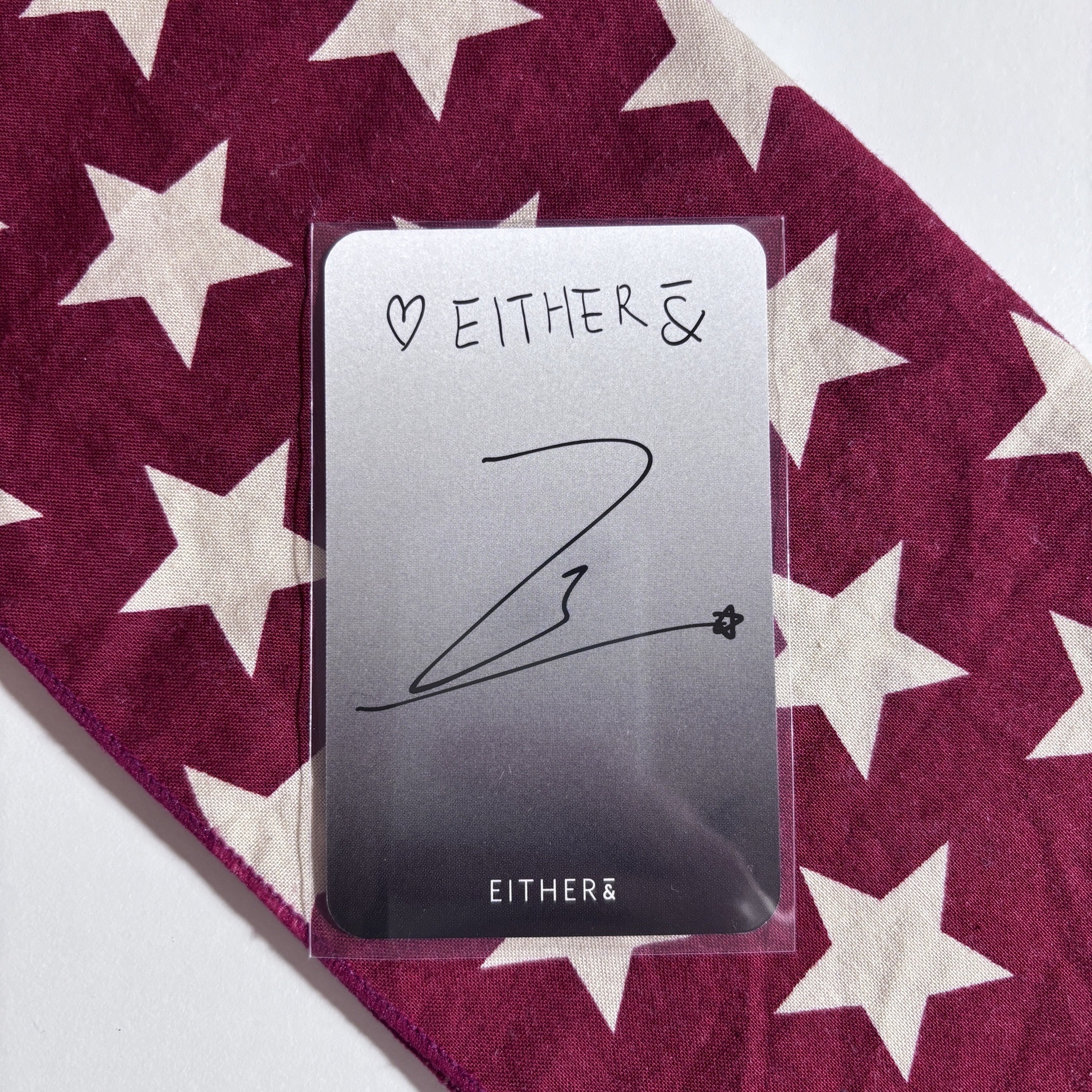 Either 唇釉代言卡 彬 ⋆.˚⊹⁺