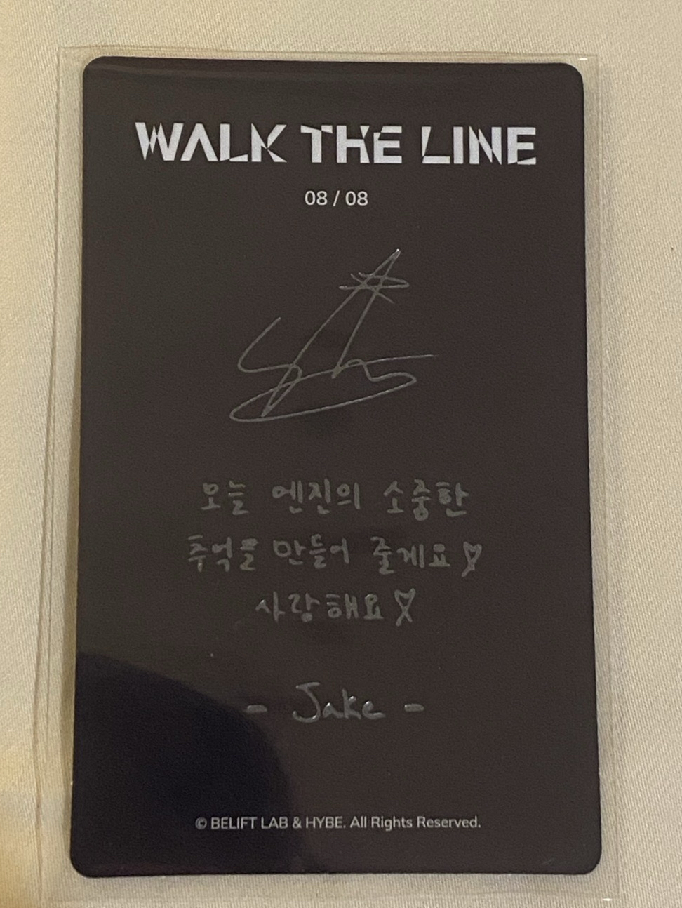 WTL世巡 隨機卡包自拍卡 簽名卡背