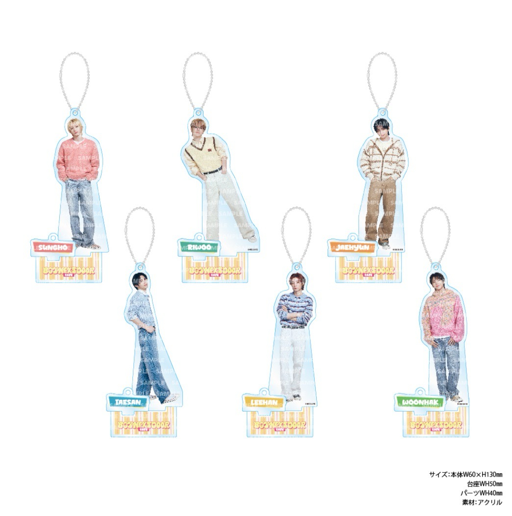 壓克力立牌鑰匙圈(下單後私訊告知成員)