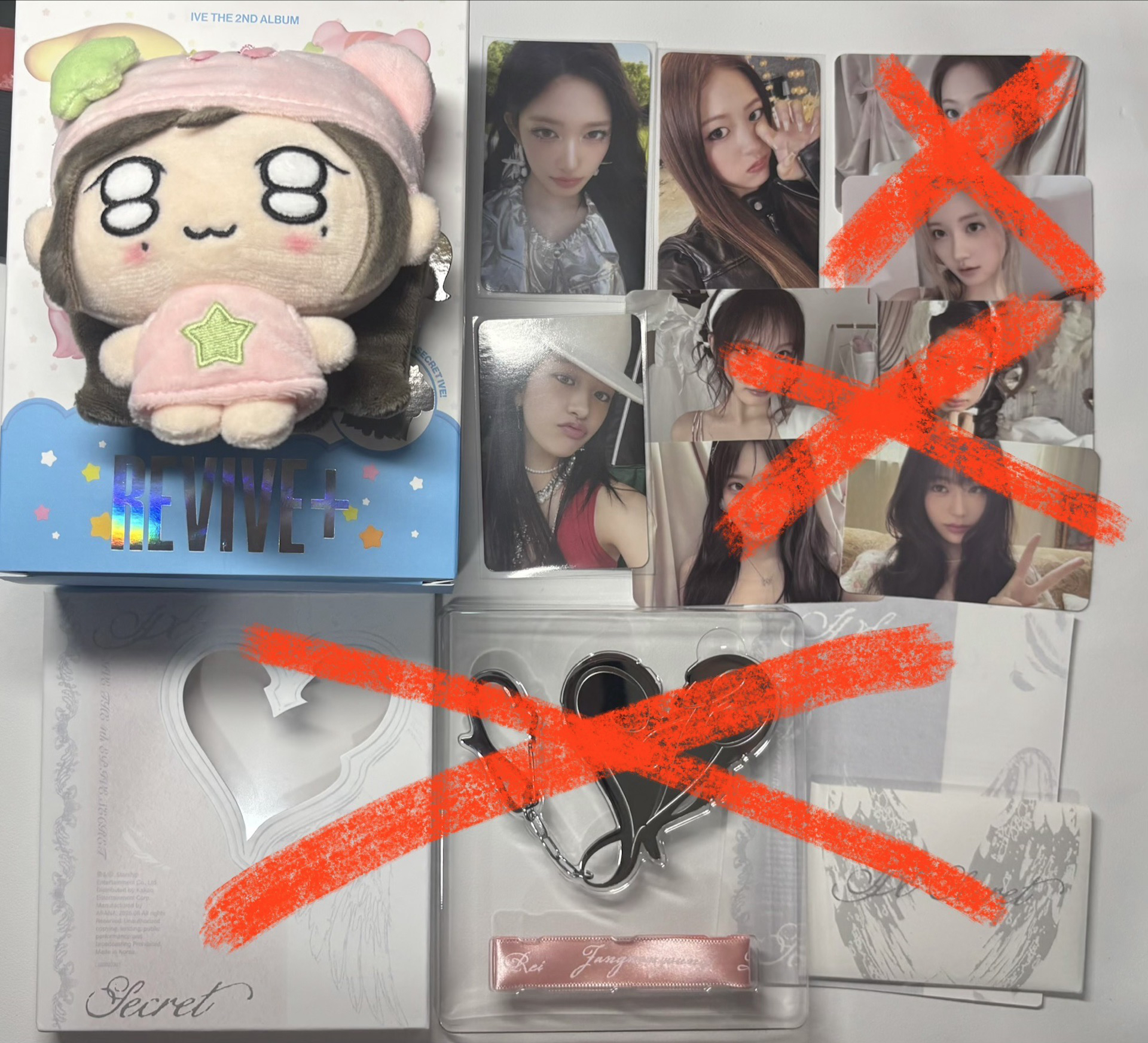 瑞娃（送沒有打叉的三張卡）