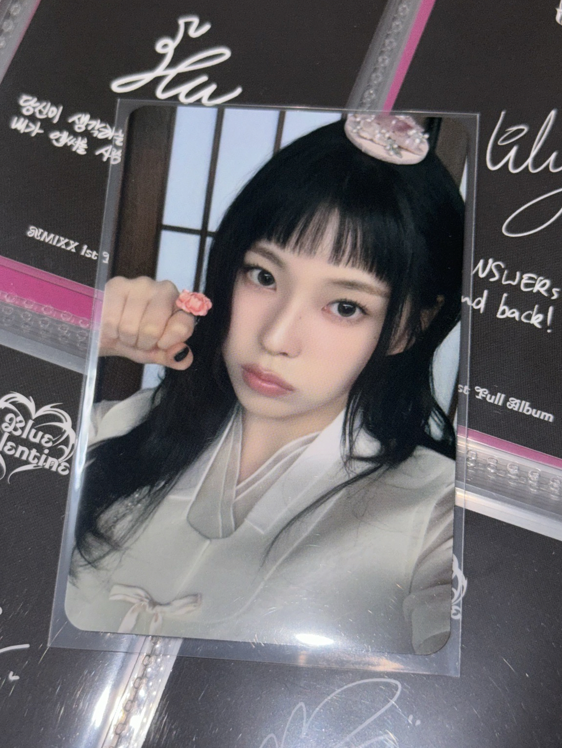 NMIXX STICK OUT ms 簽售卡 韓服圭